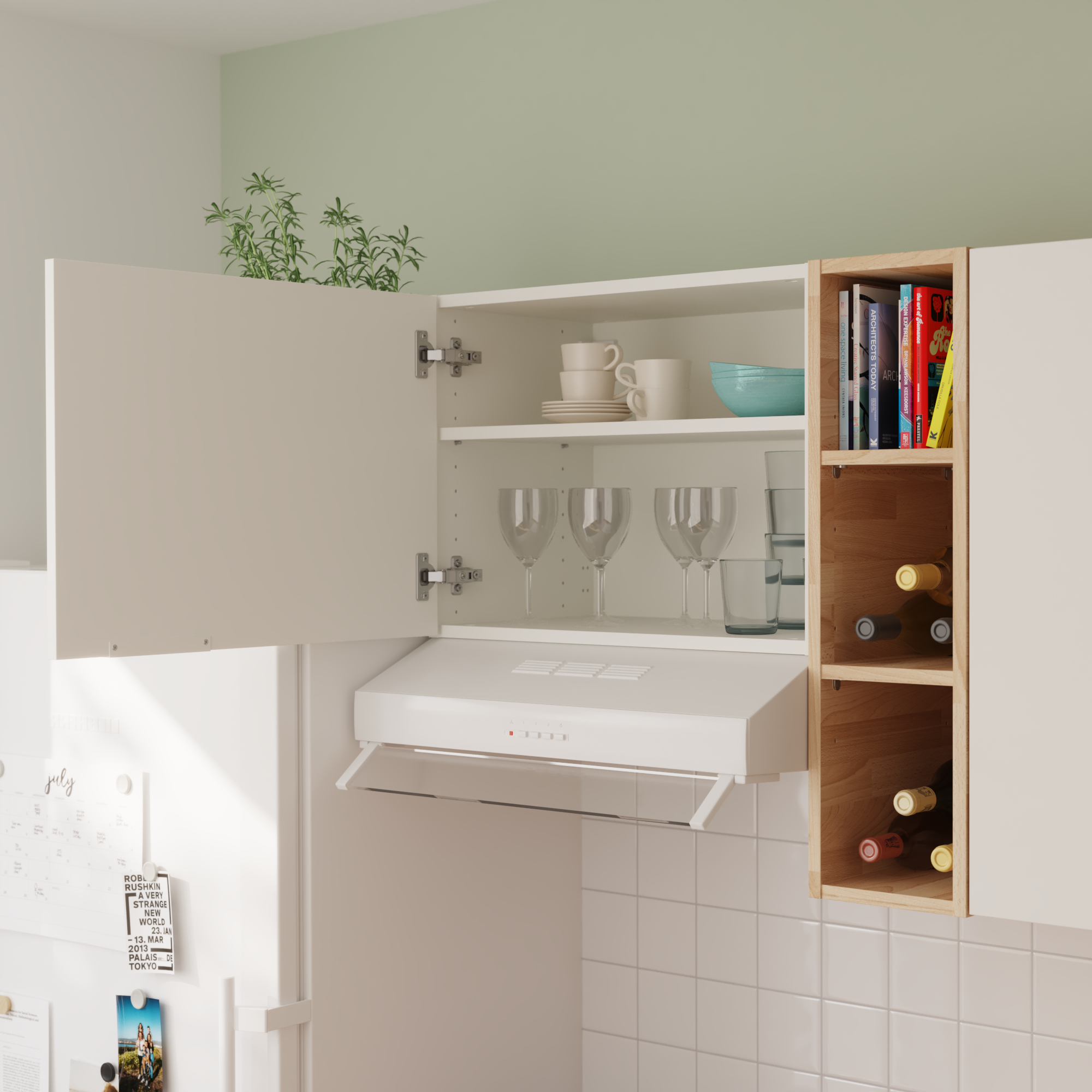 Pensile Eleki HH60 bianco - 3