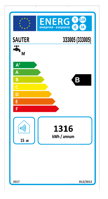 Étiquette énergétique