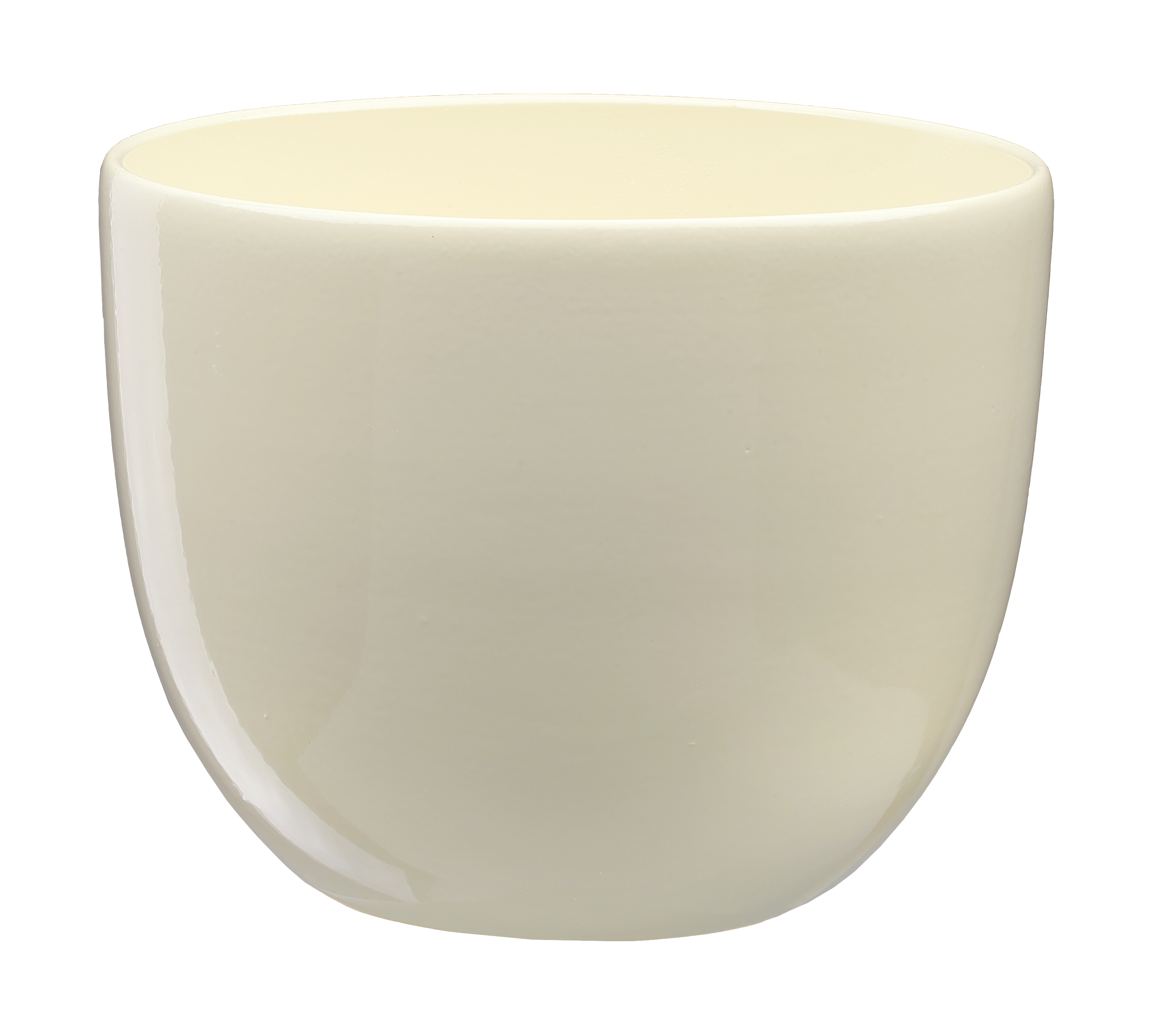 Doniczka ceramiczna Baryłka śr.19 cm ecru eko