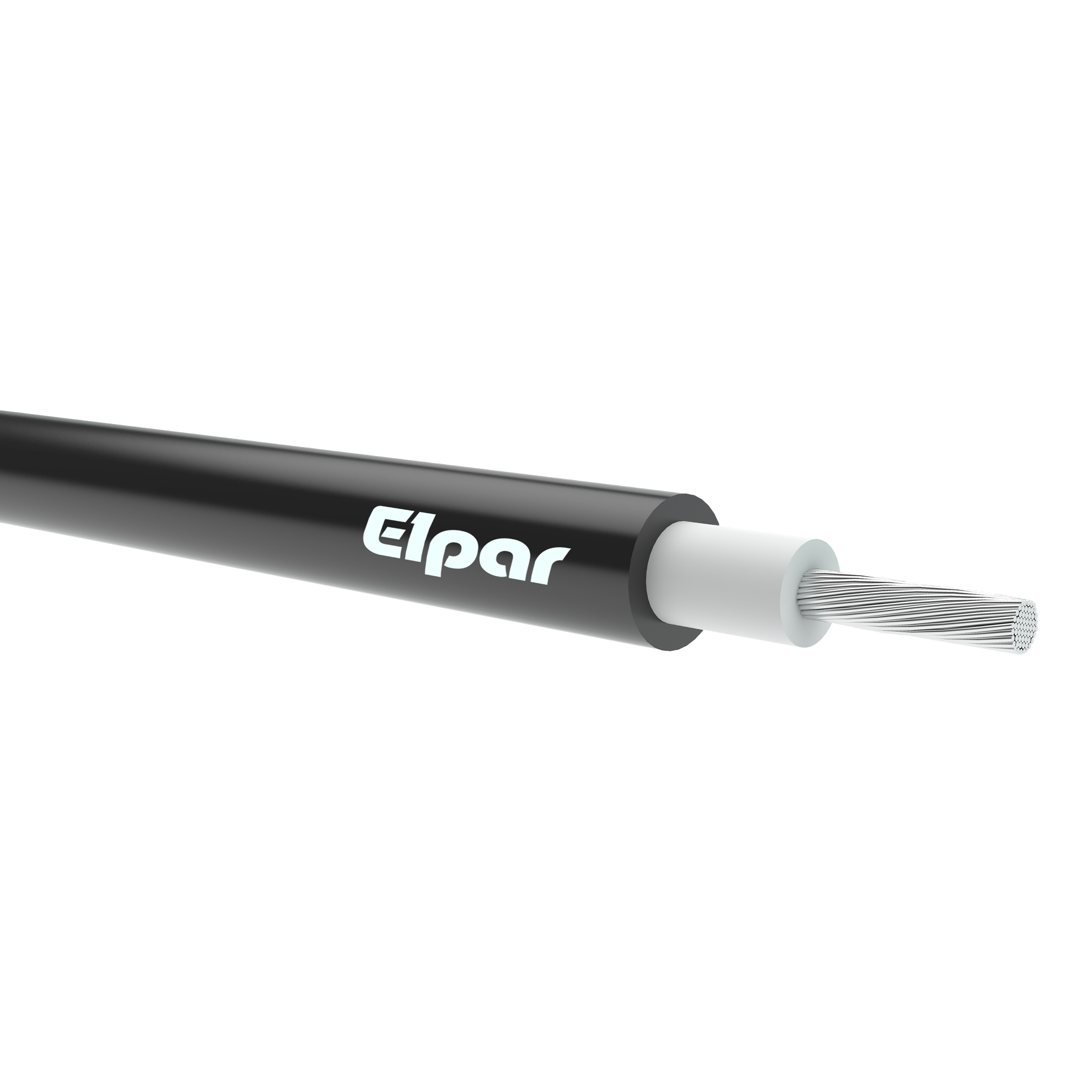 Przewód elektryczny do paneli fotowoltaicznych SOLPAR H1Z2Z2-K 1x6 mm2 1mb ELPAR