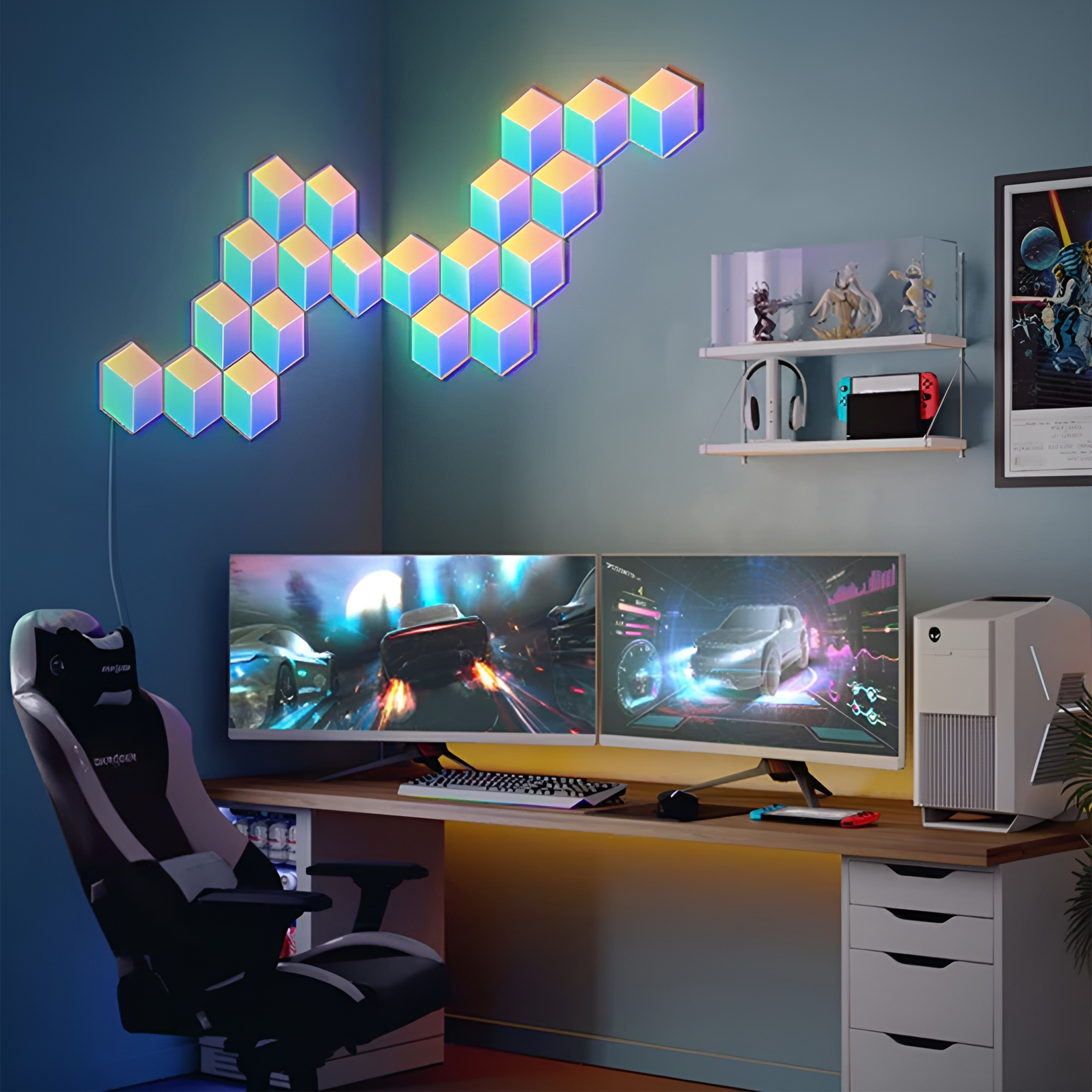 Panel LED Smart RGB Govee - 7