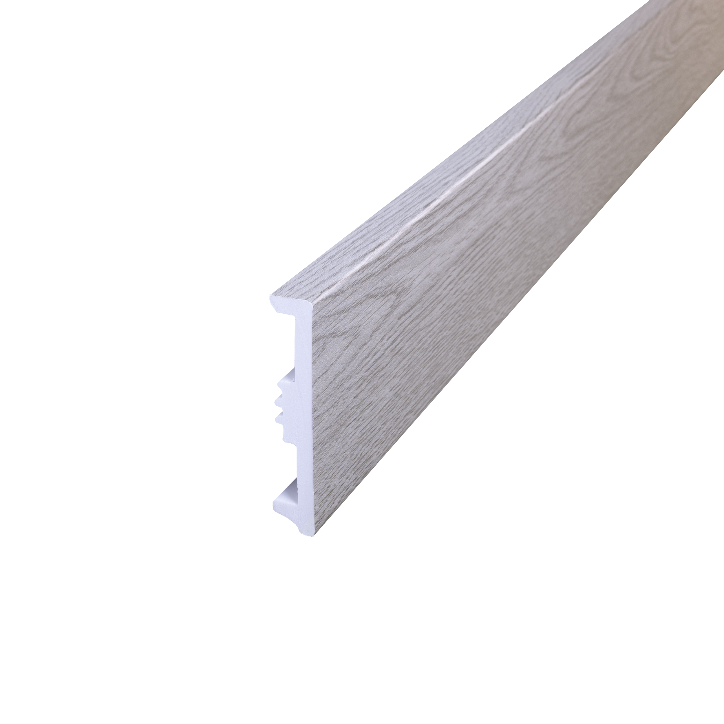 Battiscopa Con Passacavo Classic TRAFIL In Pvc Bianco Sp 12 Mm X H 7 X L 200 Cm 2 M 35964572