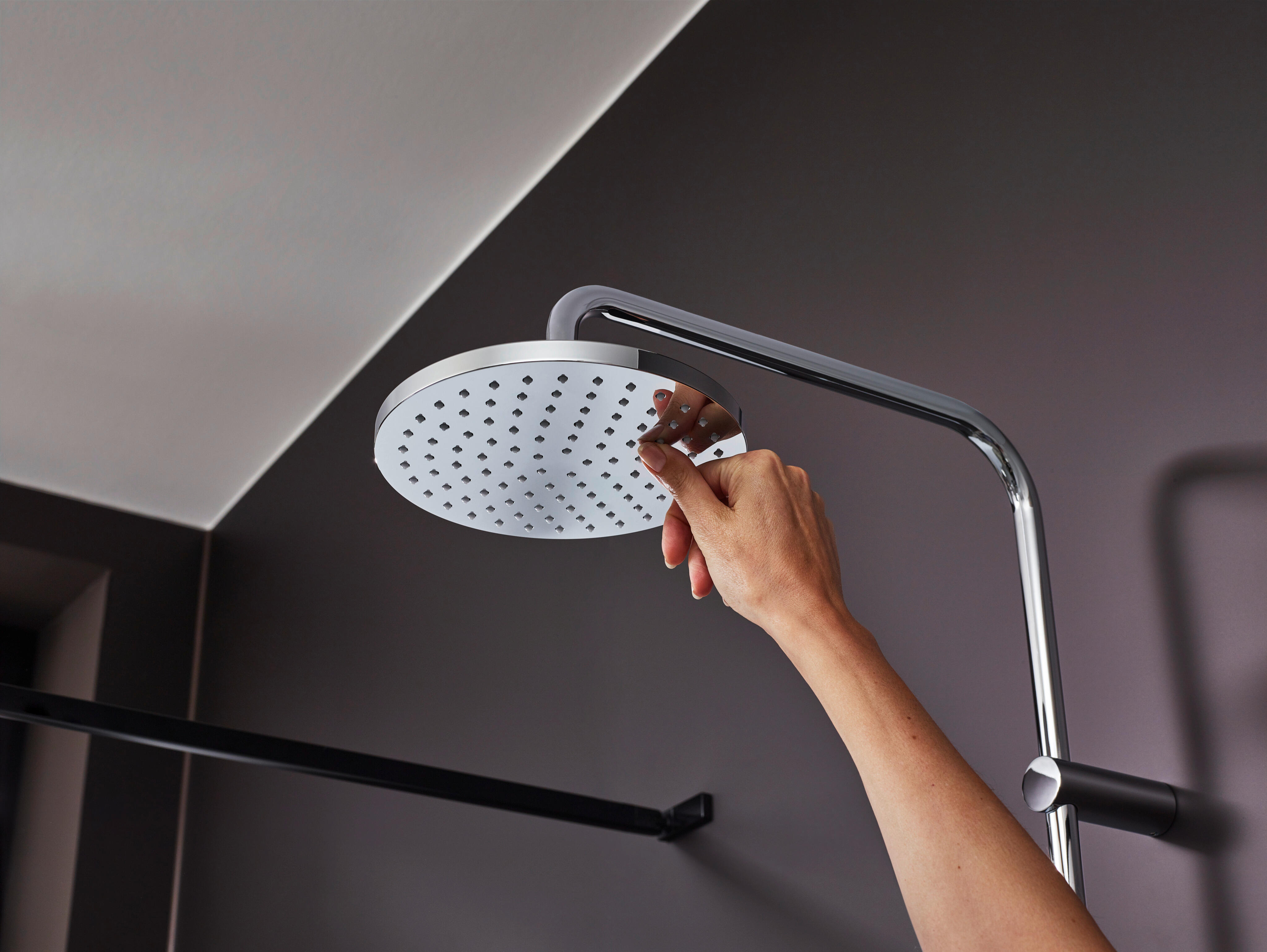 Columna de ducha termostática HANSGROHE Vernis Blend  cromado - 6