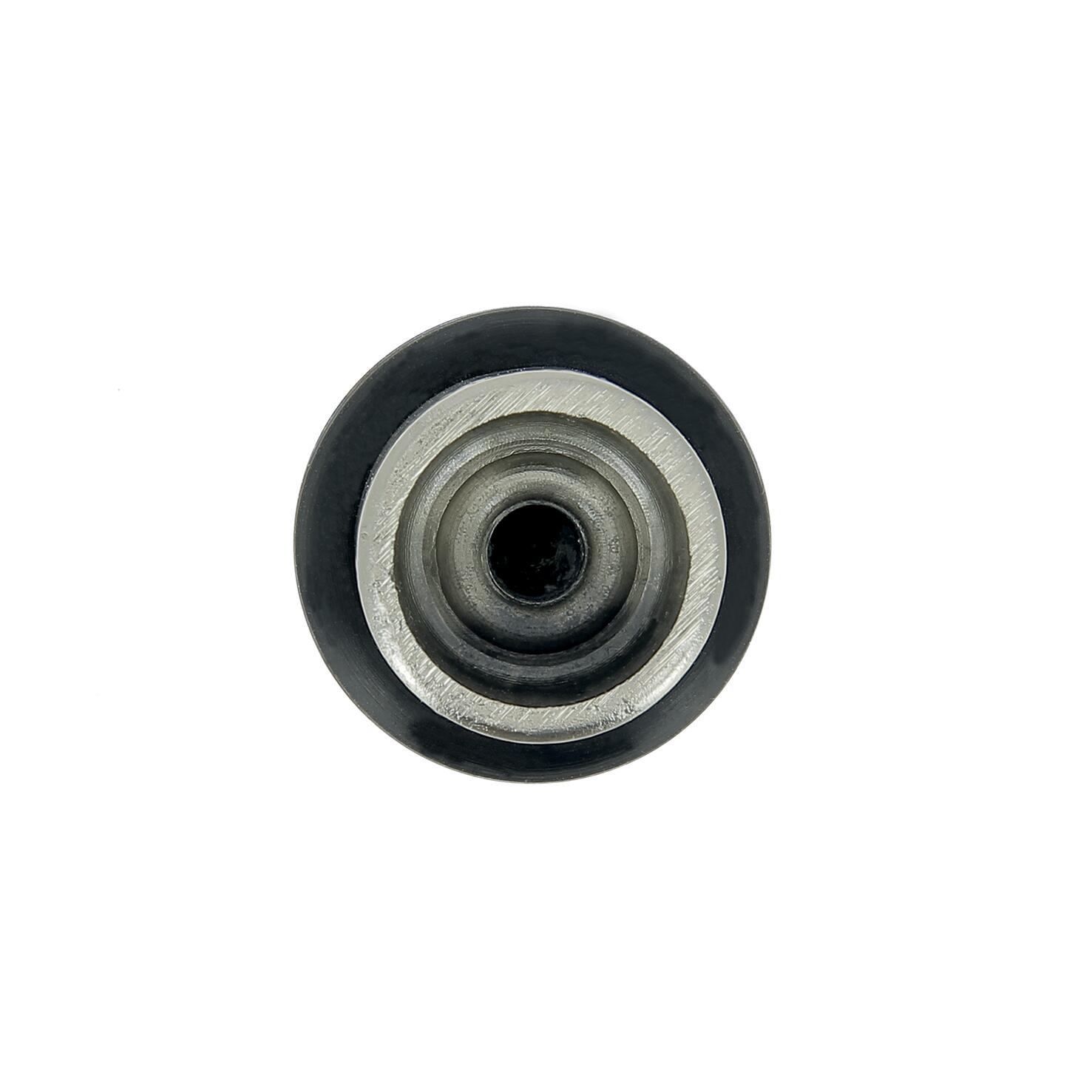 Lot de 4 butées de porte à visser aluminium LINEA BERTOMANI argent, ⌀2 x H.2.5 c - 5