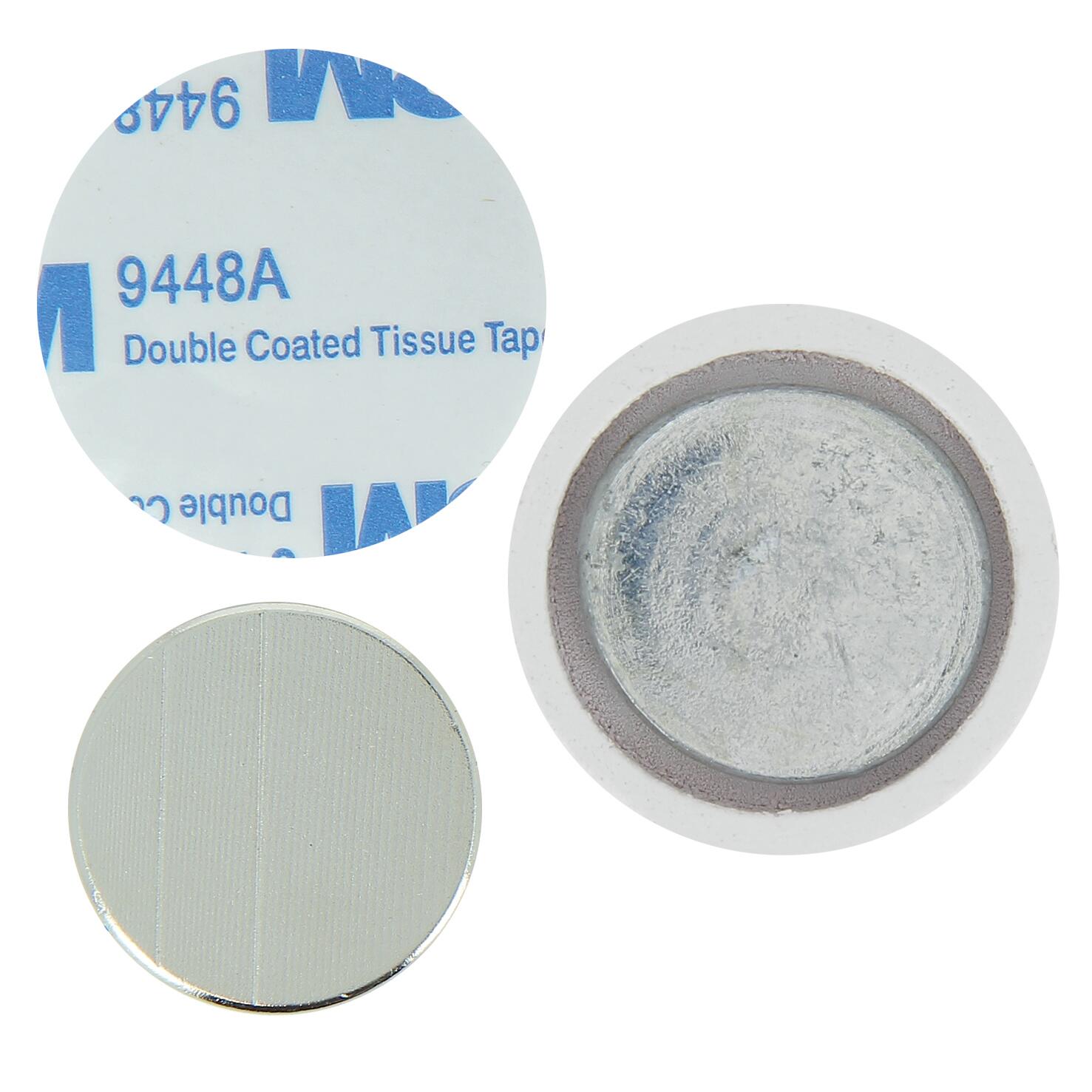 Butée de porte magnétique LINEA BERTOMANI blanc, ⌀3 x L.8.5 x H.3 cm - 4