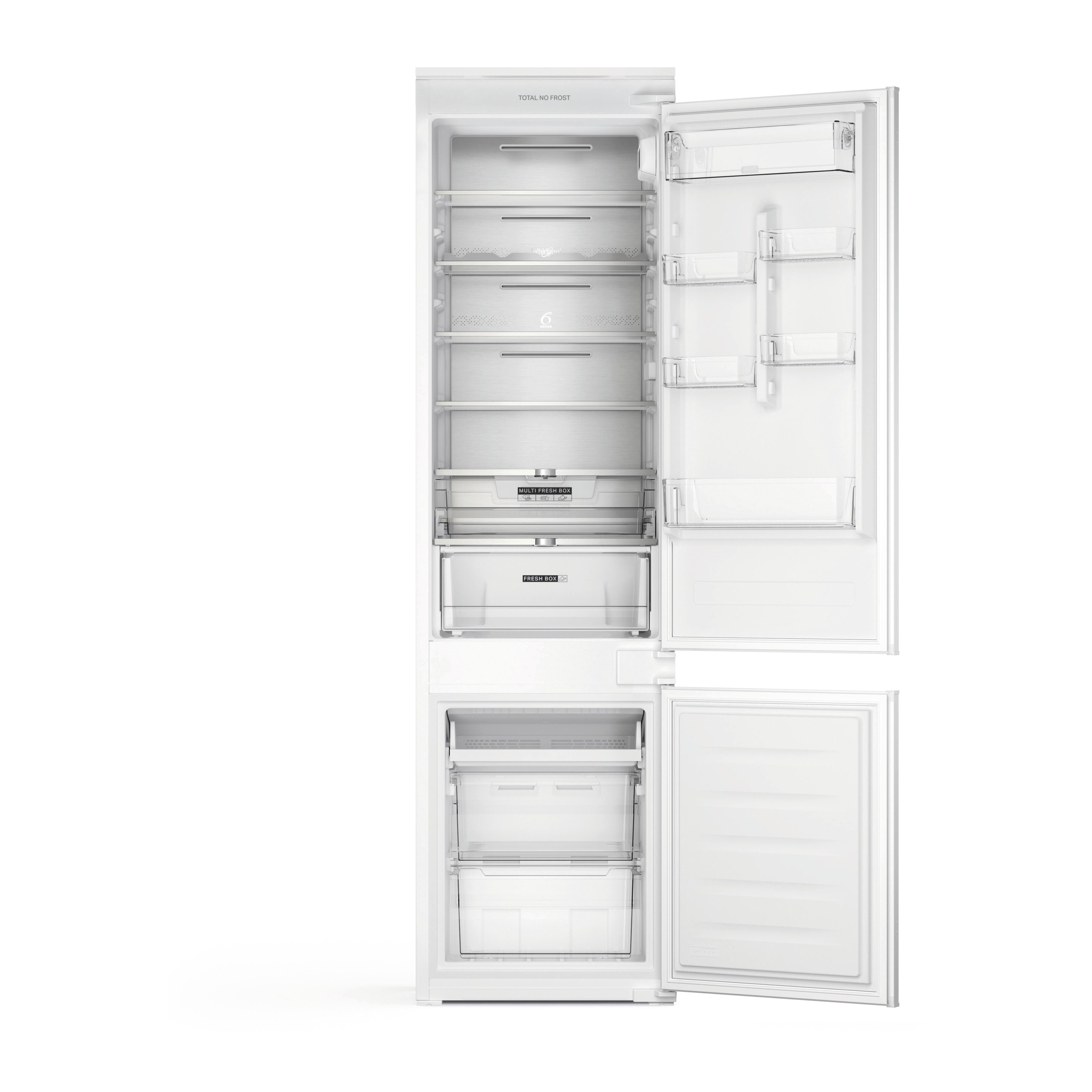Frigorífico Combi Hotpoint WHC20 T152 No Frost 193,5cm 280L E Blanco Puertas Reversibles - Imagen 3