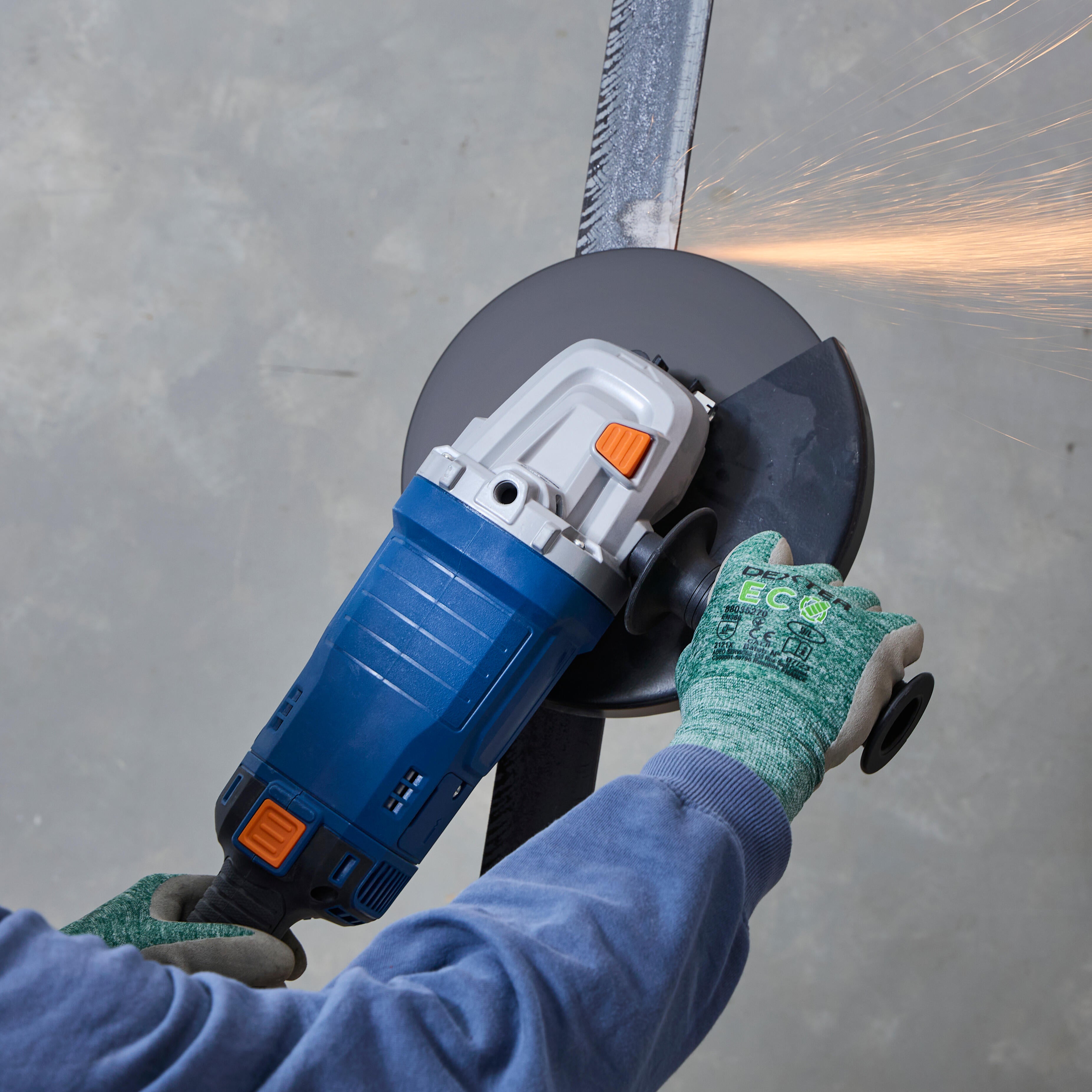 Szlifierka kątowa przewodowa 230 mm 2100 W DEXTER - 3