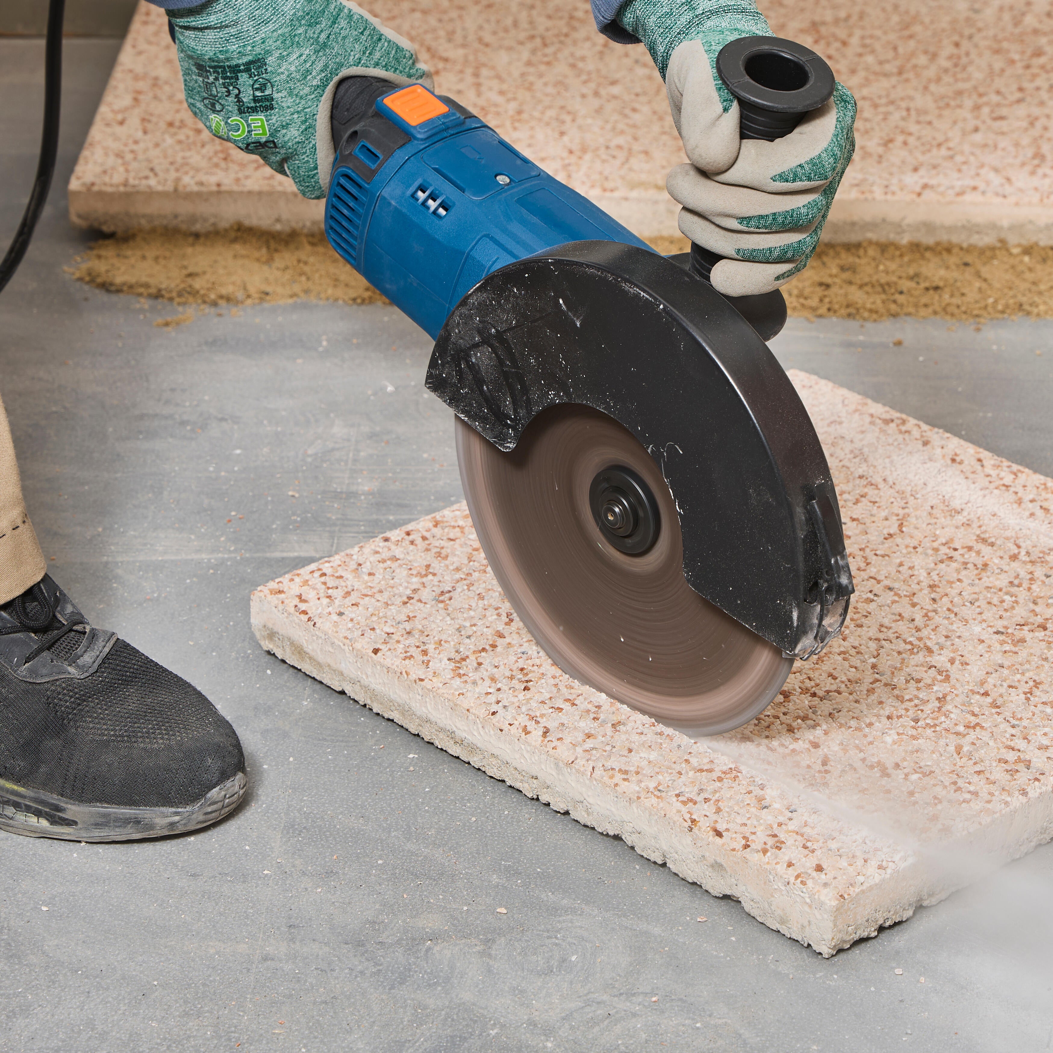 Szlifierka kątowa przewodowa 230 mm 2100 W DEXTER - 5