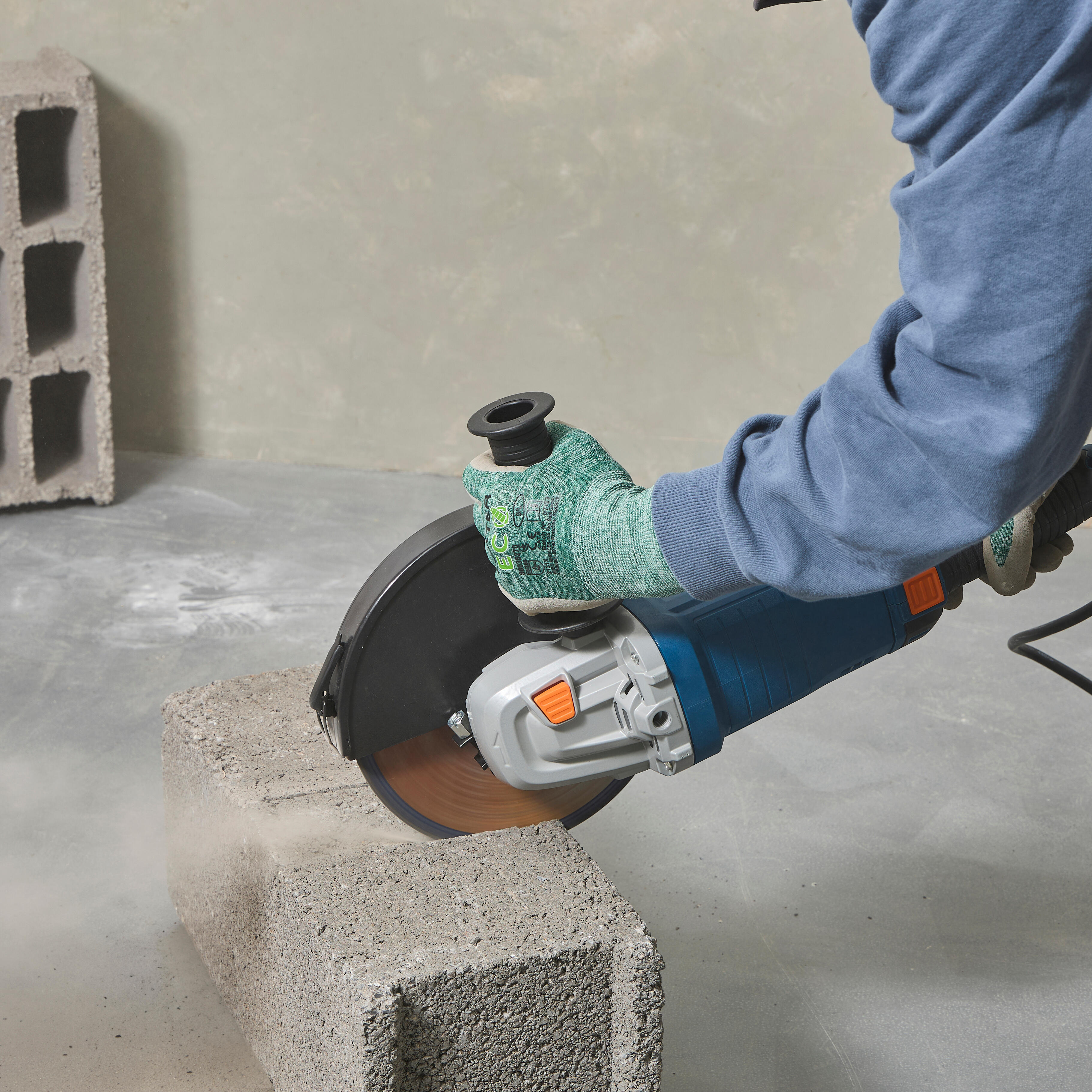 Szlifierka kątowa przewodowa 230 mm 2100 W DEXTER - 6