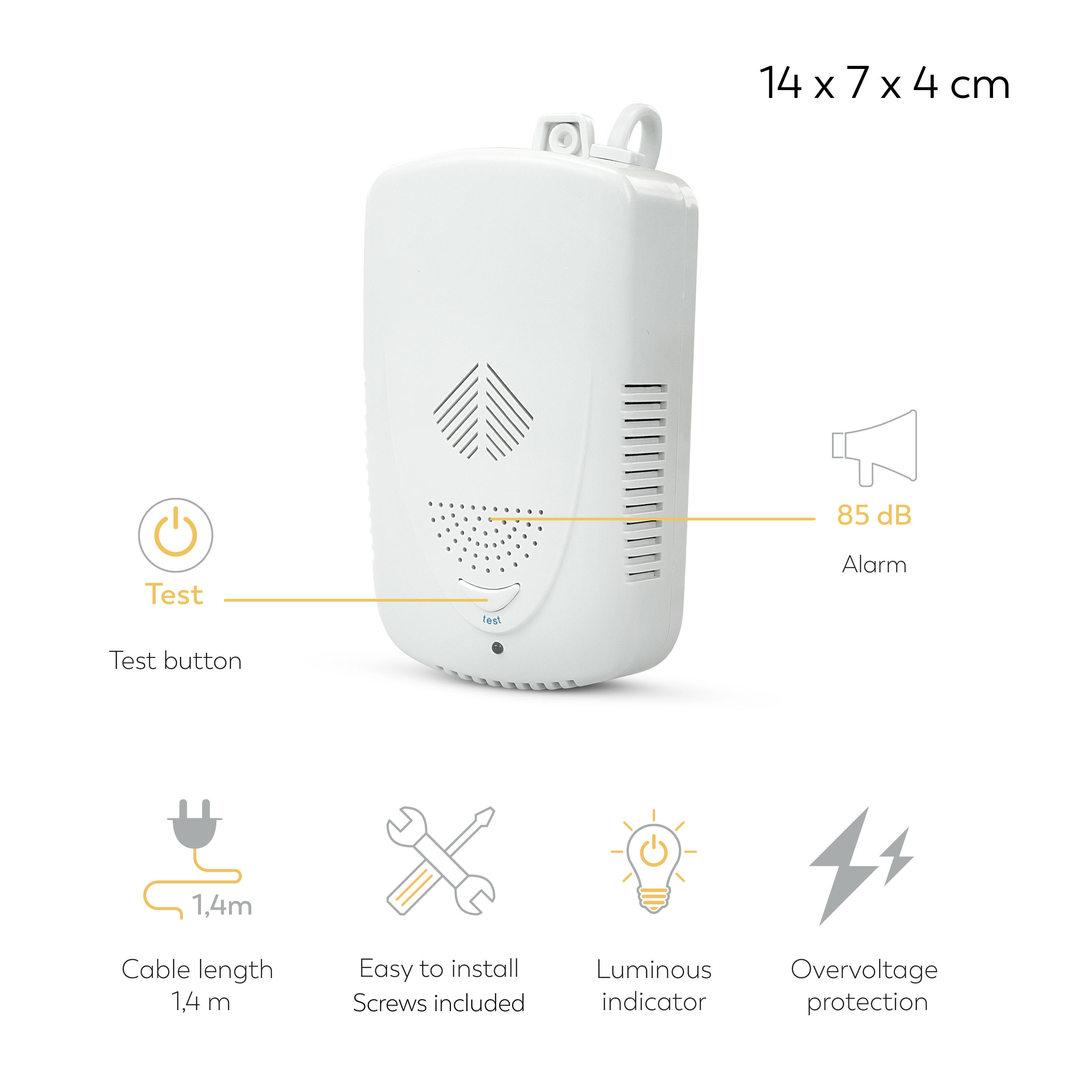 Detector de gas GARZA - 4