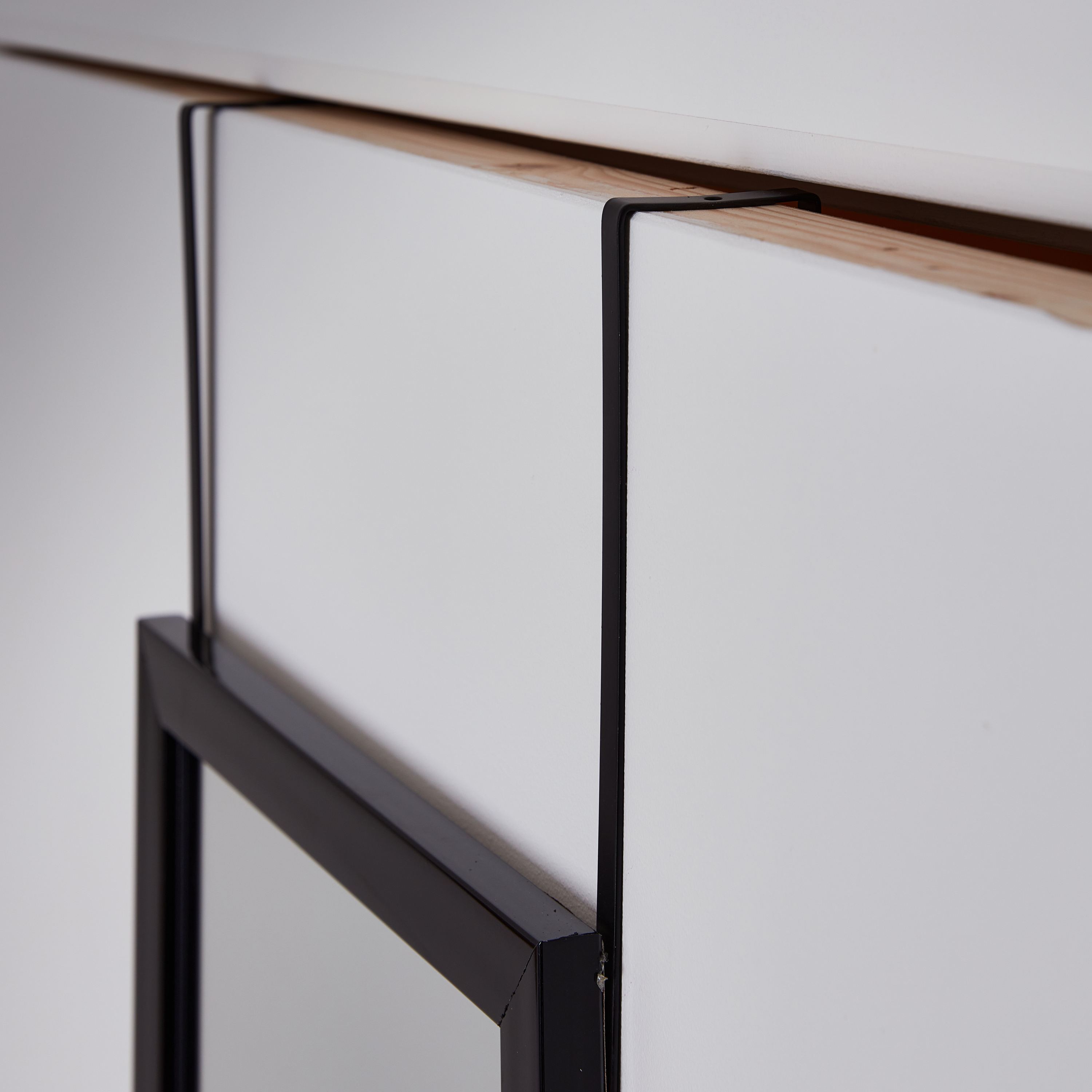 Lustro na drzwi Door czarne 30 x 120 cm Inspire - 12