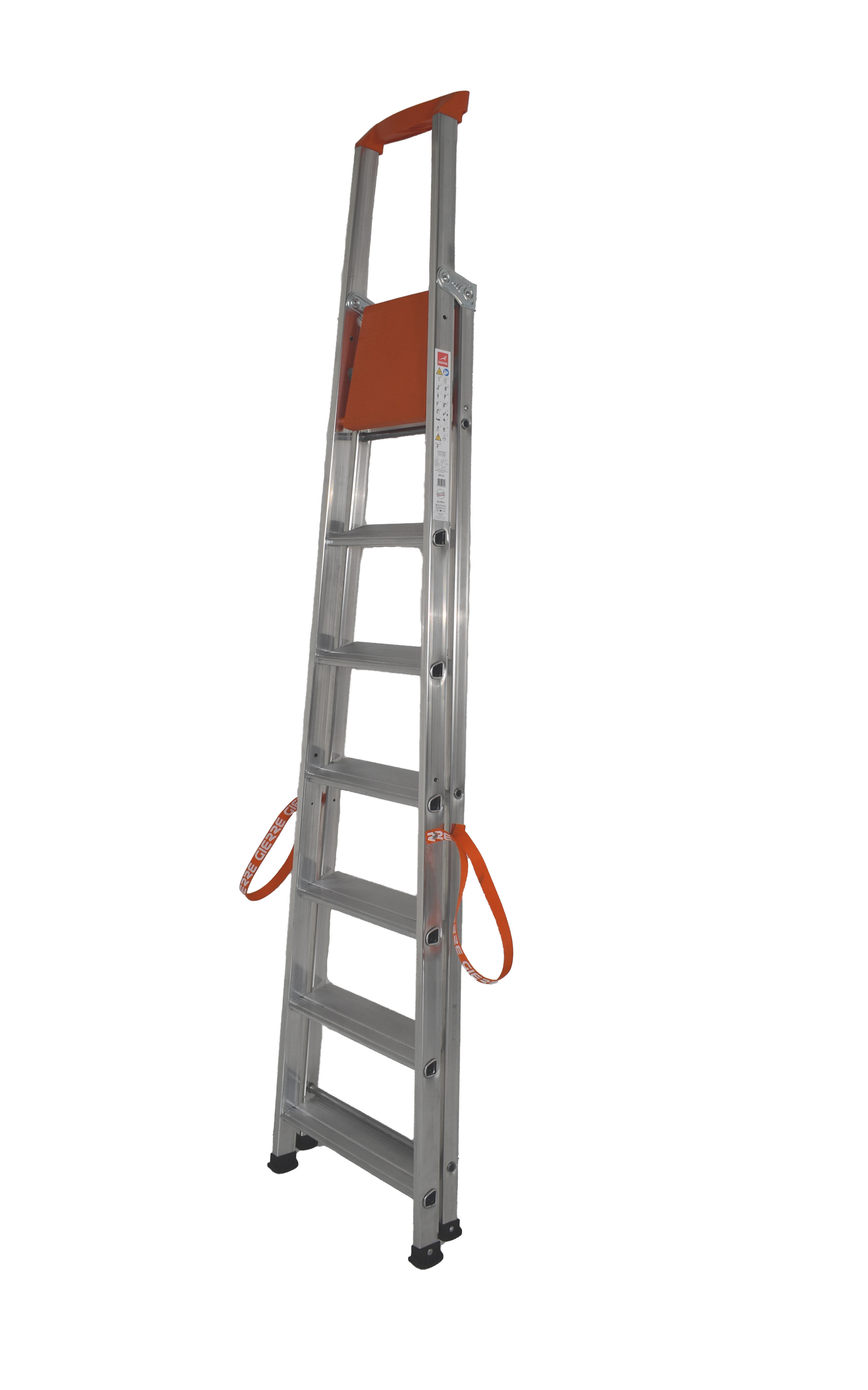 Scala GIERRE Stabila 110 ALU 150 in alluminio 7 gradini 150 kg - 3