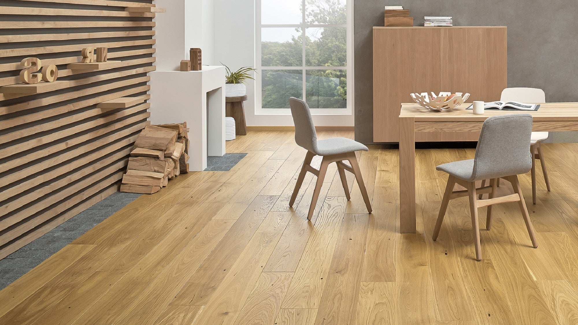 Parquet flotante capri de roble de 220x18cm