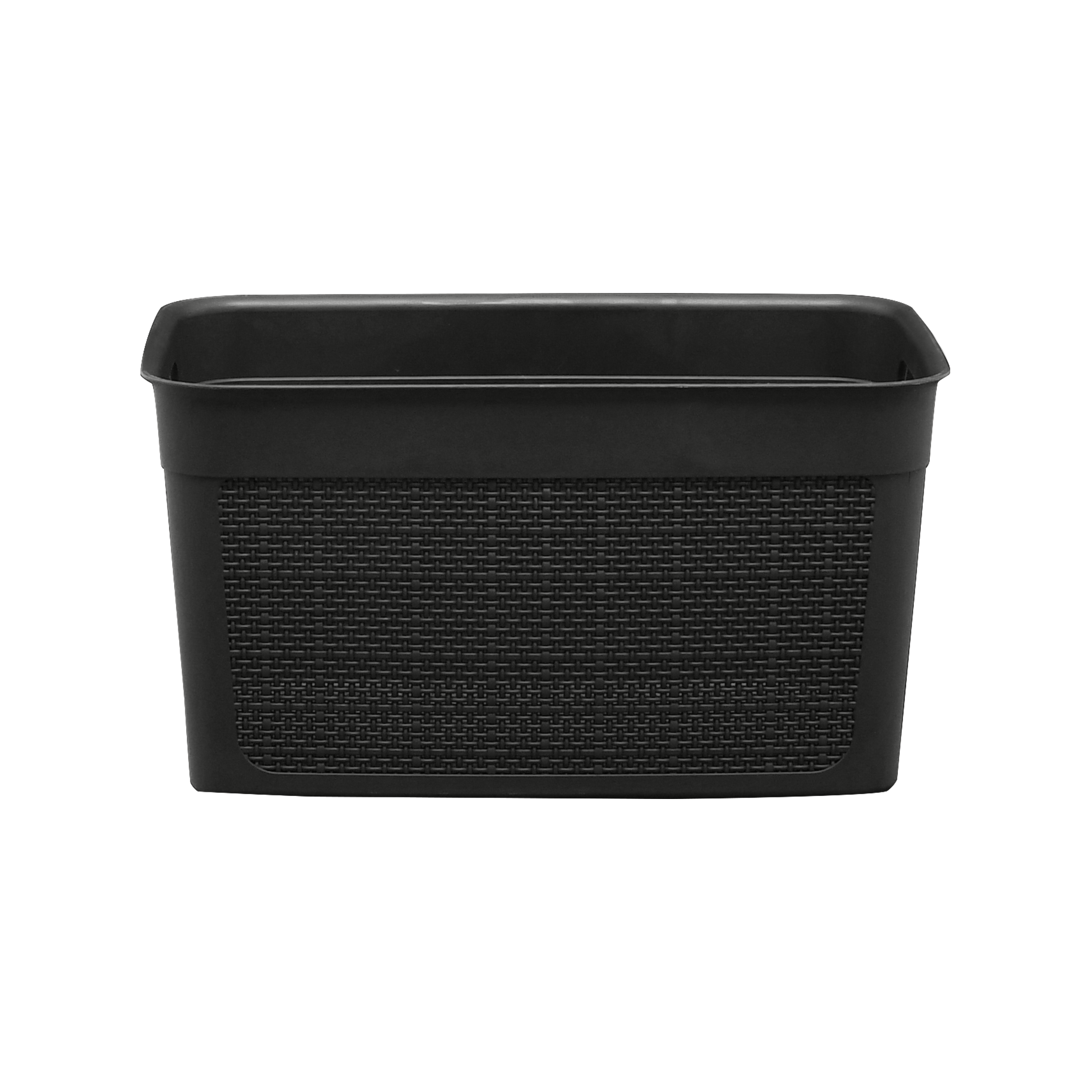 Panier Linen noir l.29.1 x P.19.7 x H.15.6 cm SENSEA - 4