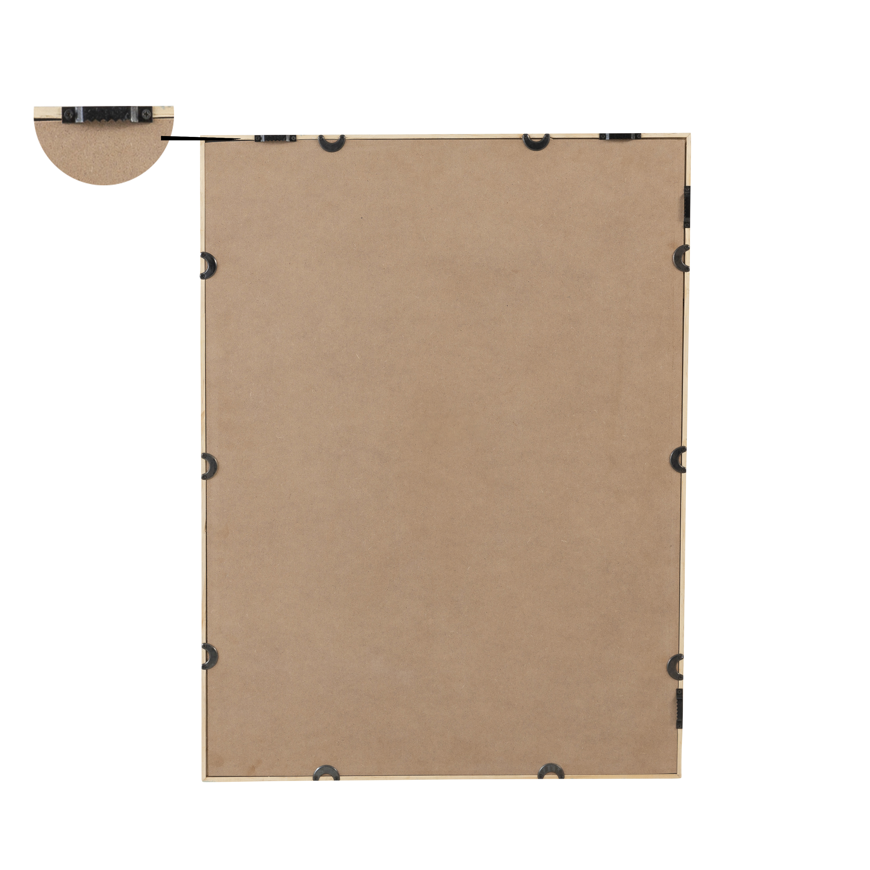 Espelho Victoire 60x80cm bege Inspire - 2