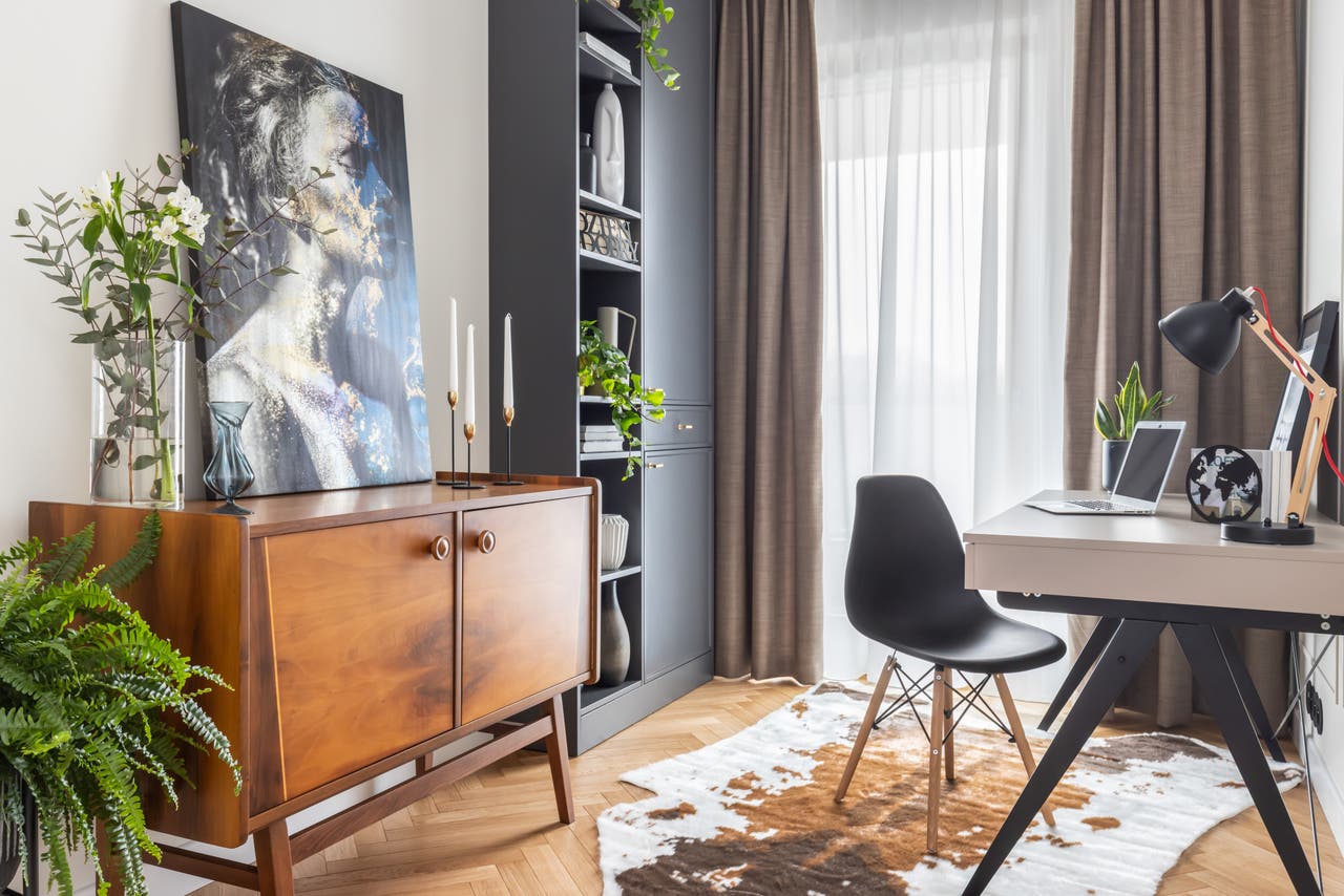 Diapositive Biuro w stylu retro