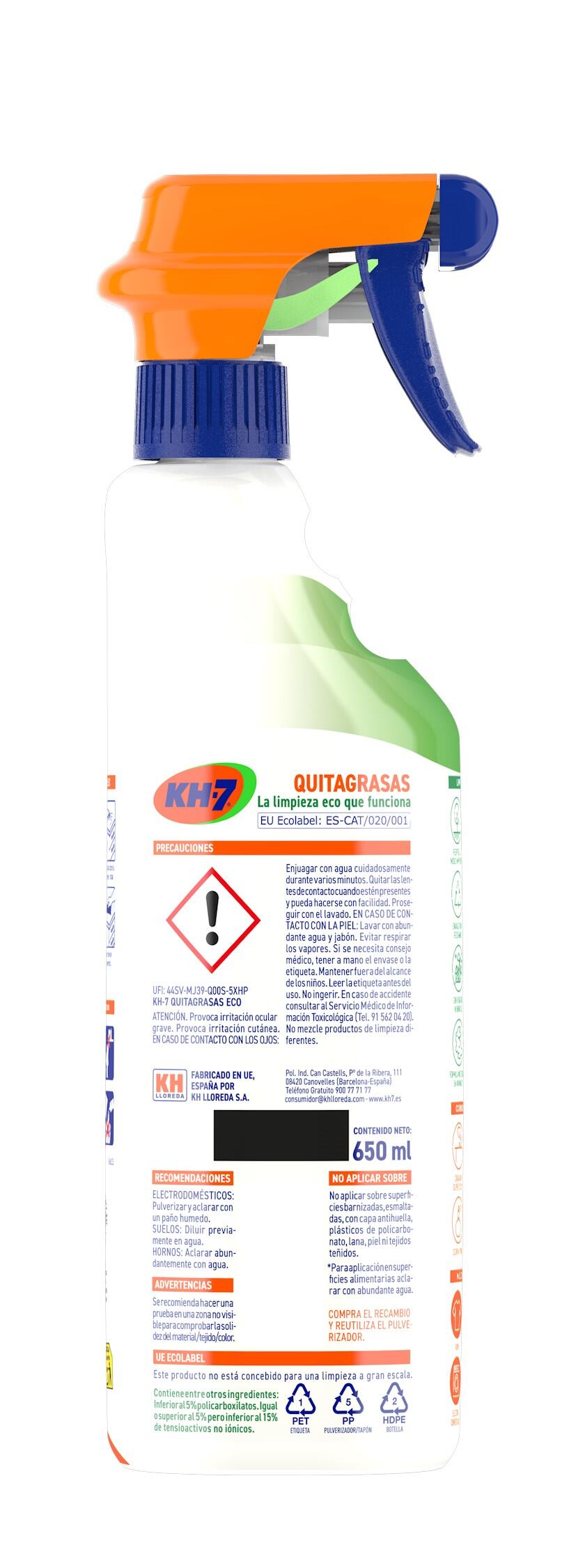 Limpiador desengrasante KH7 ECO 650ML - 3