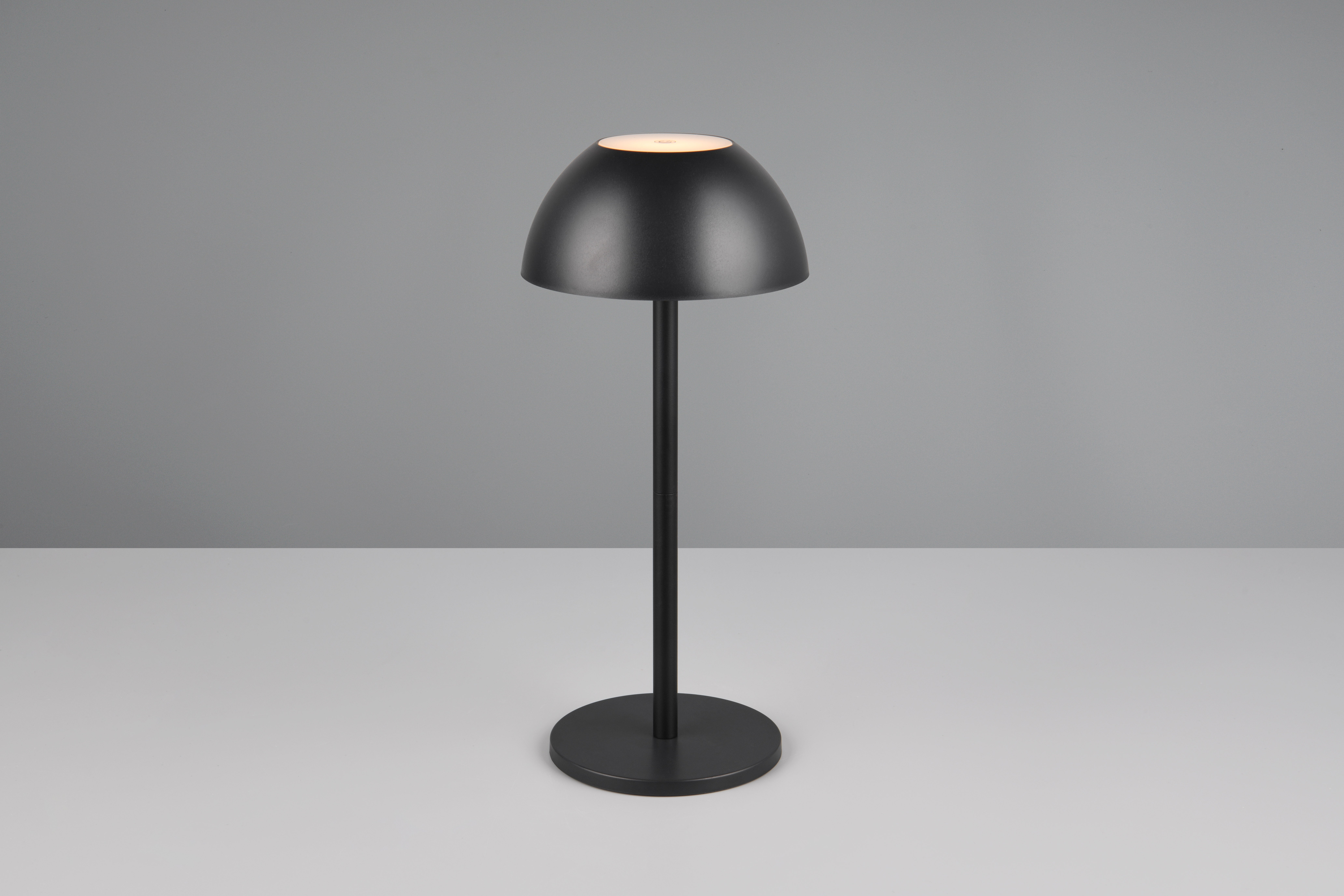 Candeeiro de mesa led D13,5cm 3000K 1 luz preto - 2