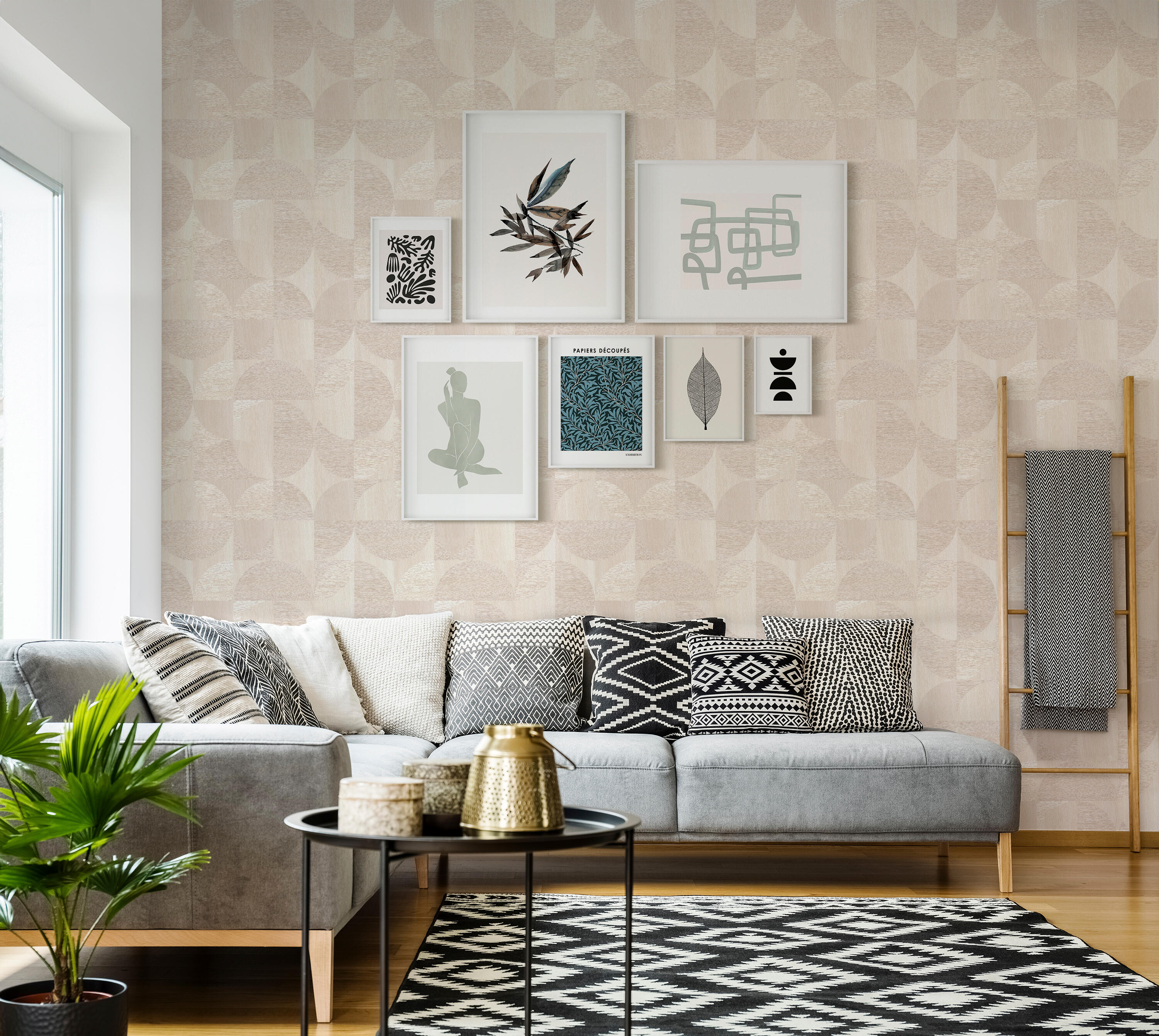 Moldura Lila 60 x 80 cm pvc branco Inspire - 10