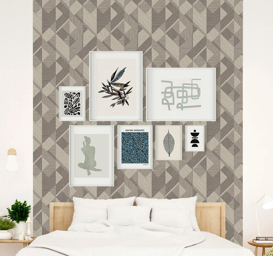 Moldura Lila 50 x 70 cm pvc branco Inspire - 4