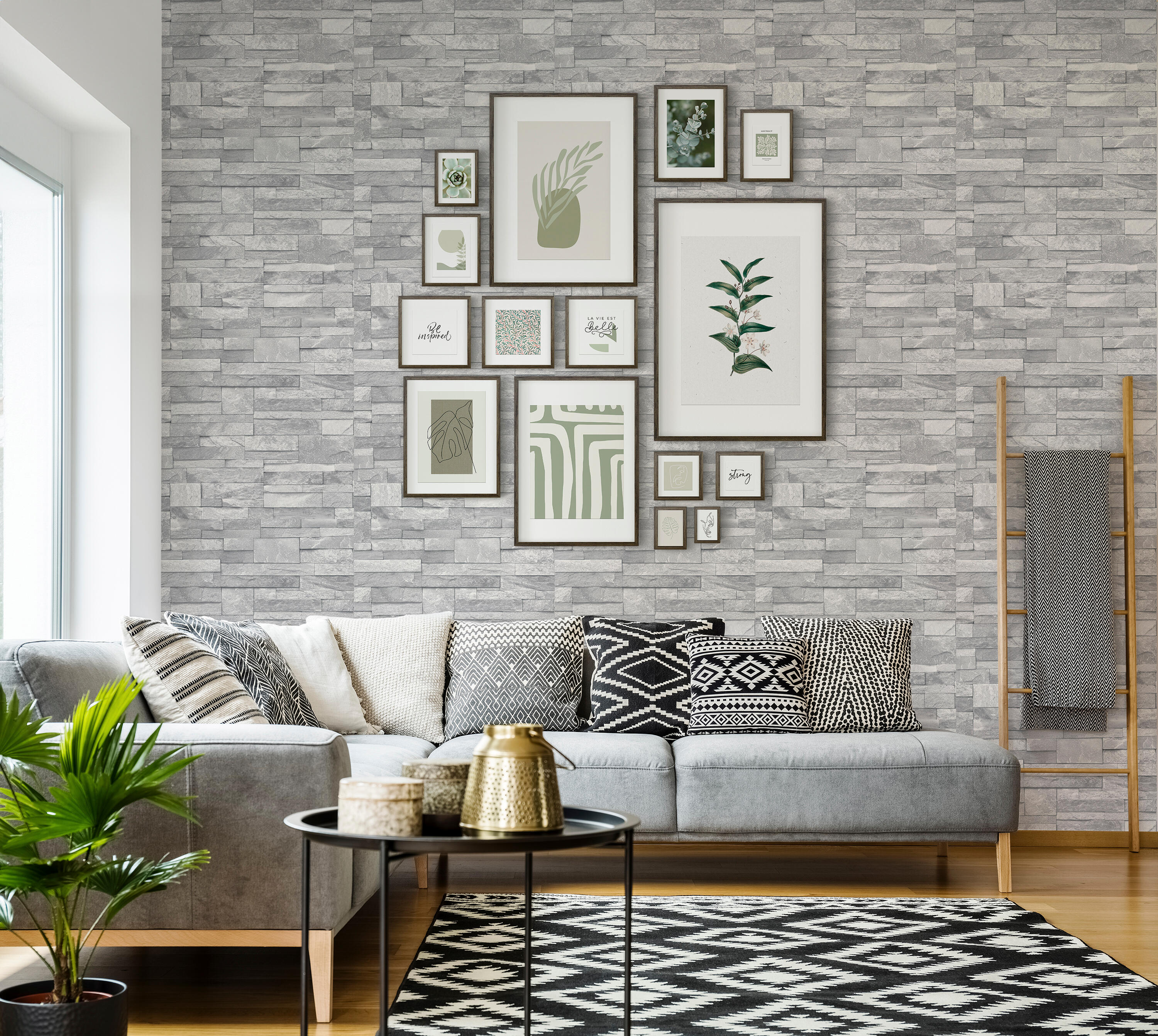 Moldura 40x50cm milo walnut inspire - 13