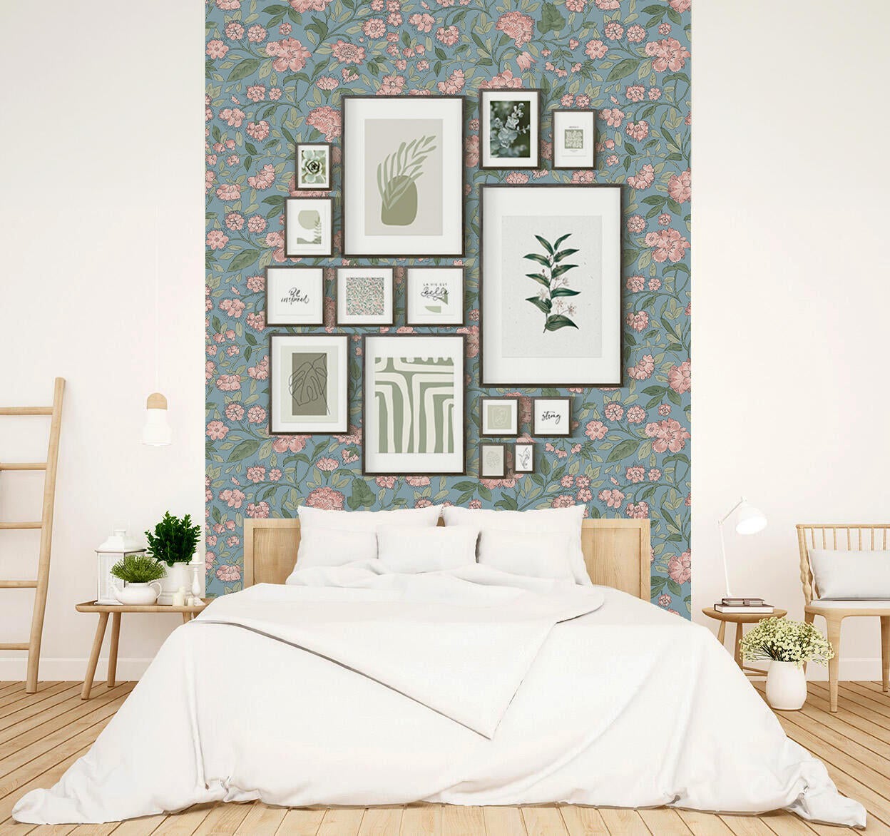 Marco con Passepartout Milo nogal INSPIRE 18x24cm - 9