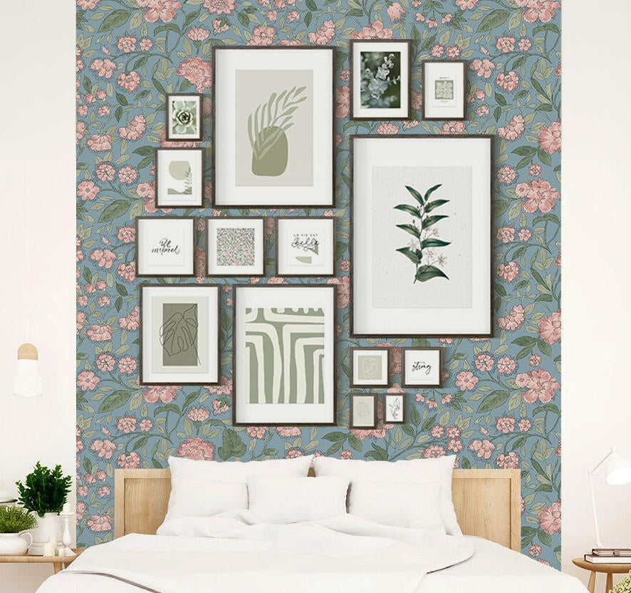 Marco con Passepartout Milo nogal INSPIRE 20x20cm - 9