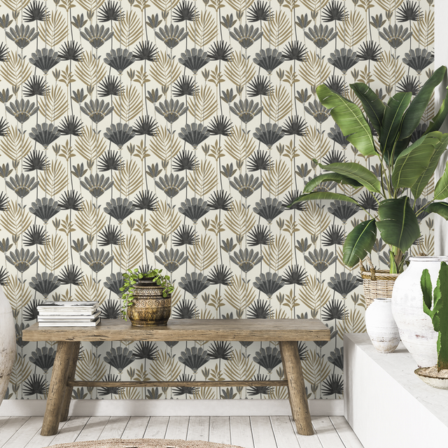 Papier peint intissé Magha INSPIRE blanc