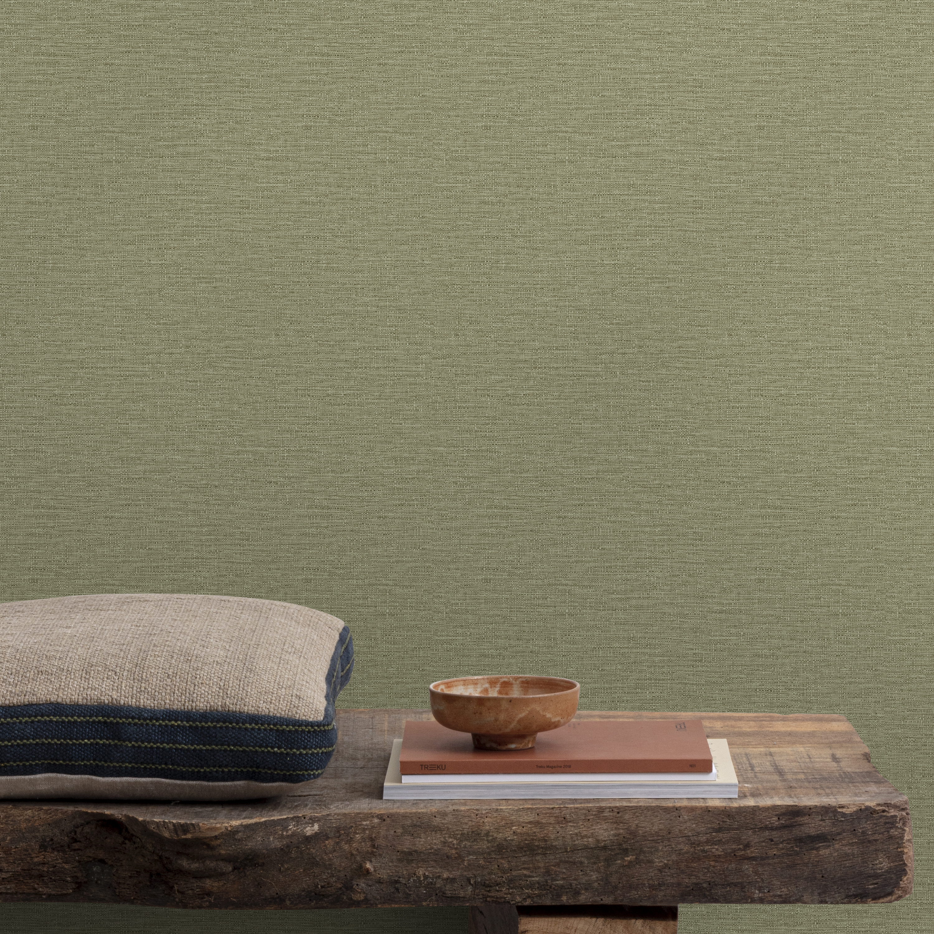 Papel de parede pintado Paille 0,53 x 10,05 m Forest 3 Inspire - 2