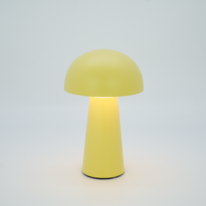 Lampe Sigrun, abs, jaune,  H.21 cm INSPIRE LED