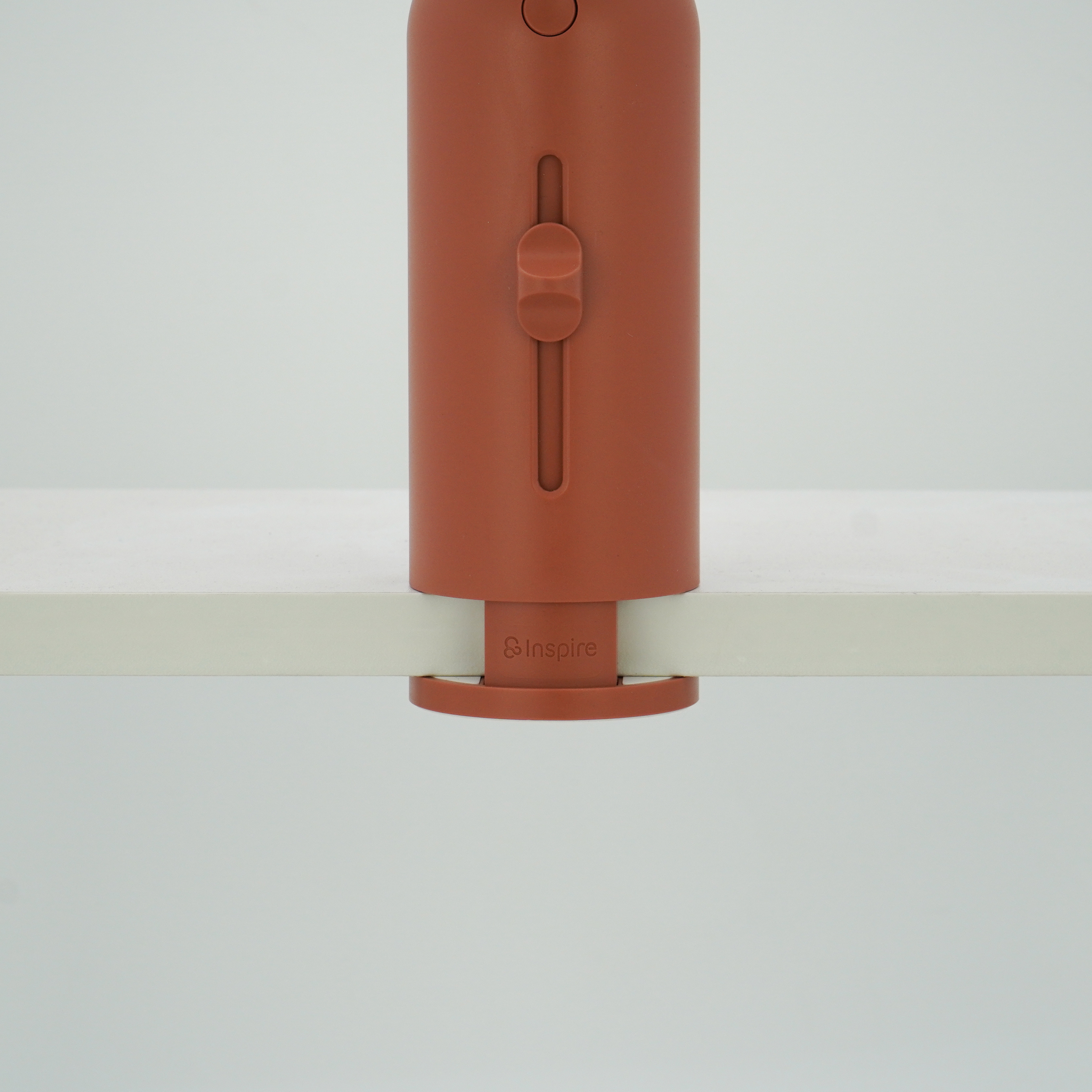 Lampa stołowa Lodi czerwona LED Inspire - 25