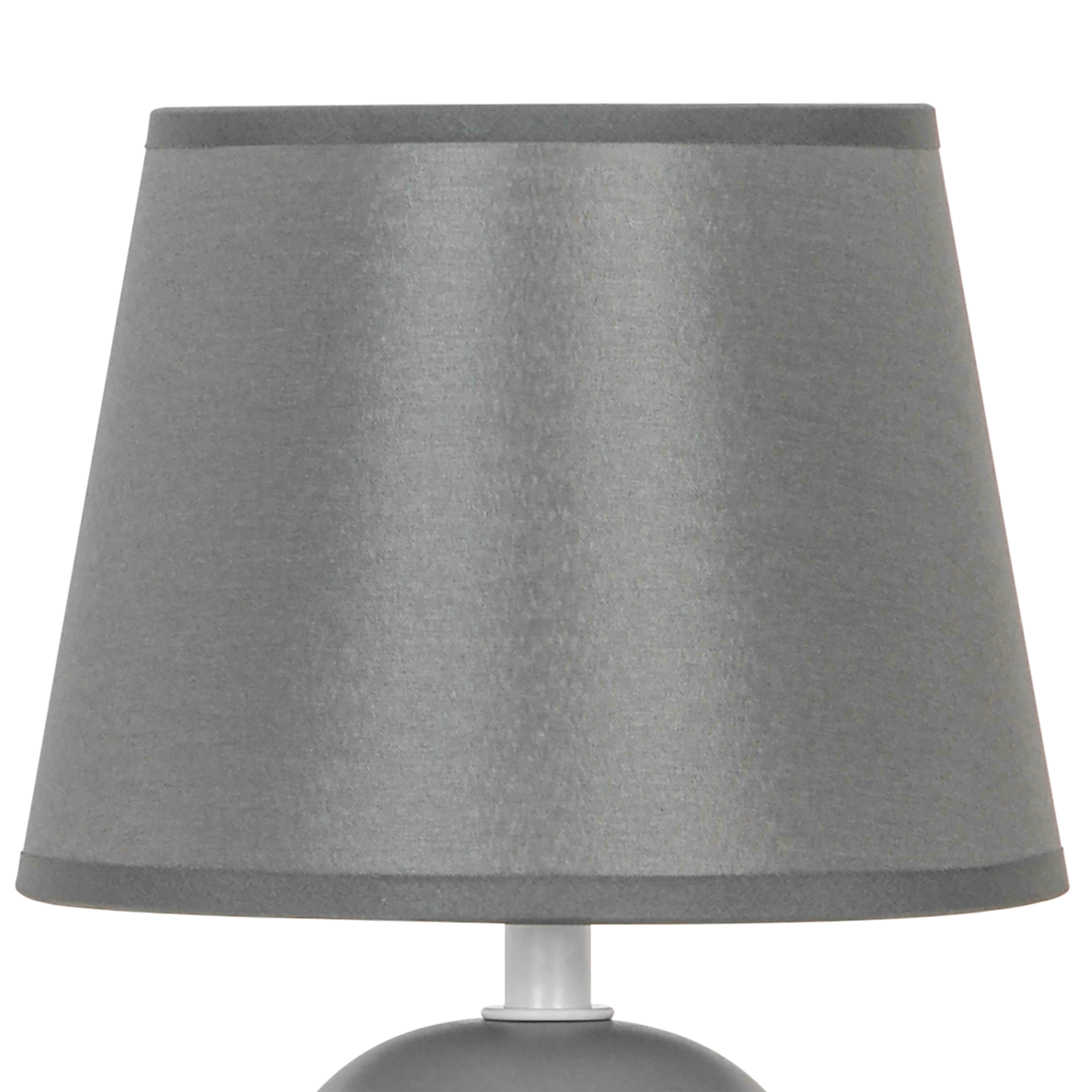 Lampa stołowa Basic szara E14 Inspire - 6