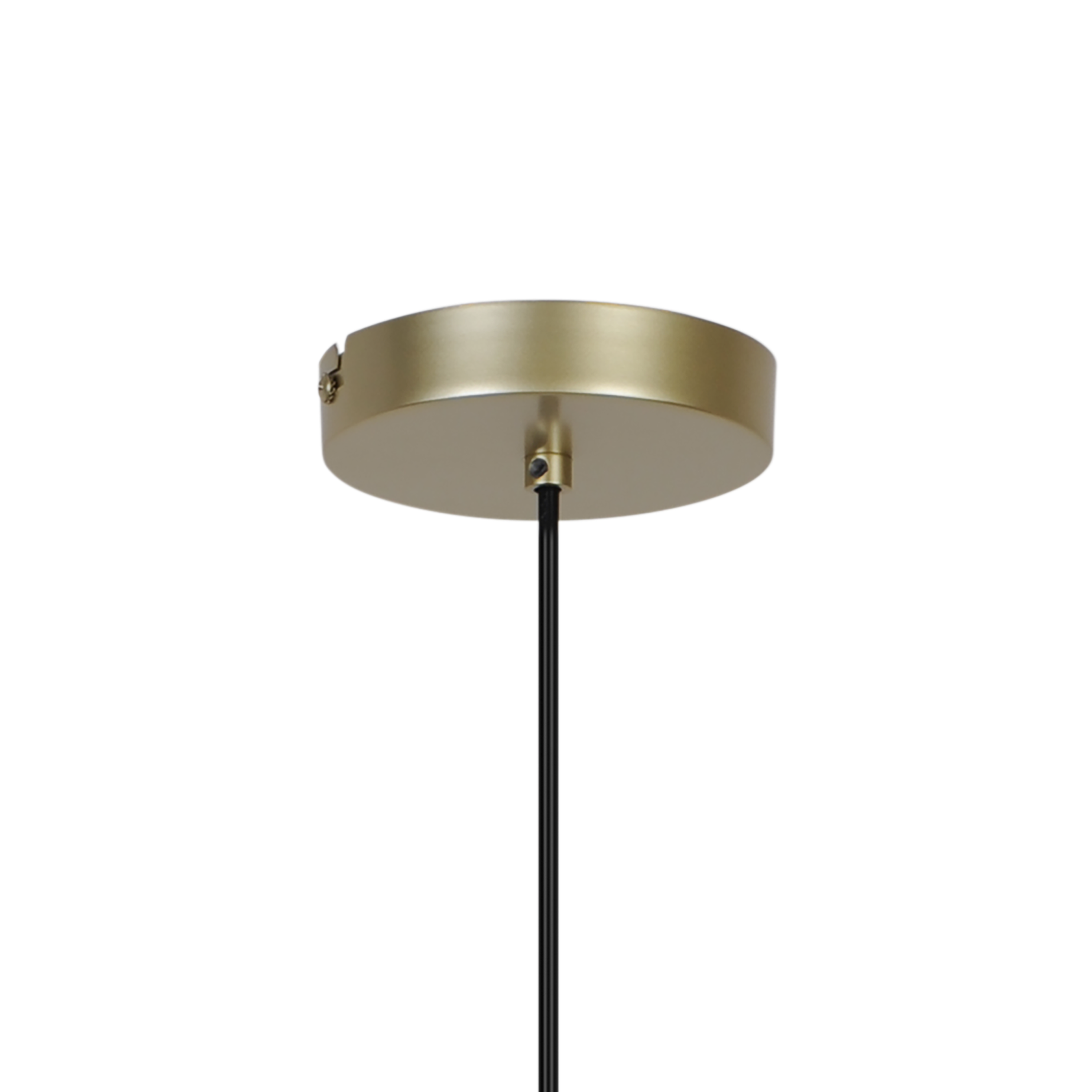 Lampa wisząca Courba mosiądz E27 Inspire - 11