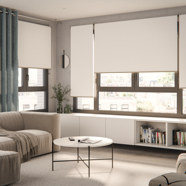 Estore de rolo blackout Bossa Inspire 180 x 250cm branco