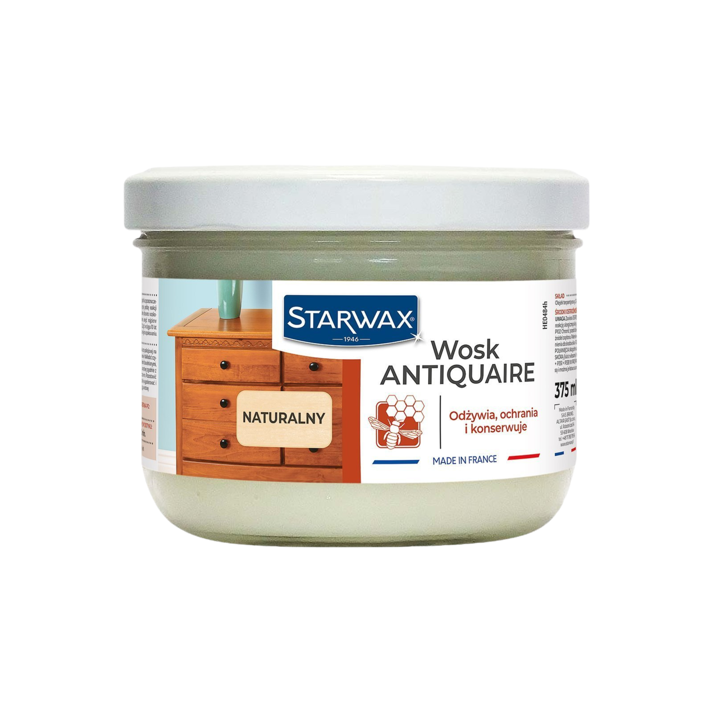 Wosk ANTIQUAIRE 375 ml Naturalny STARWAX