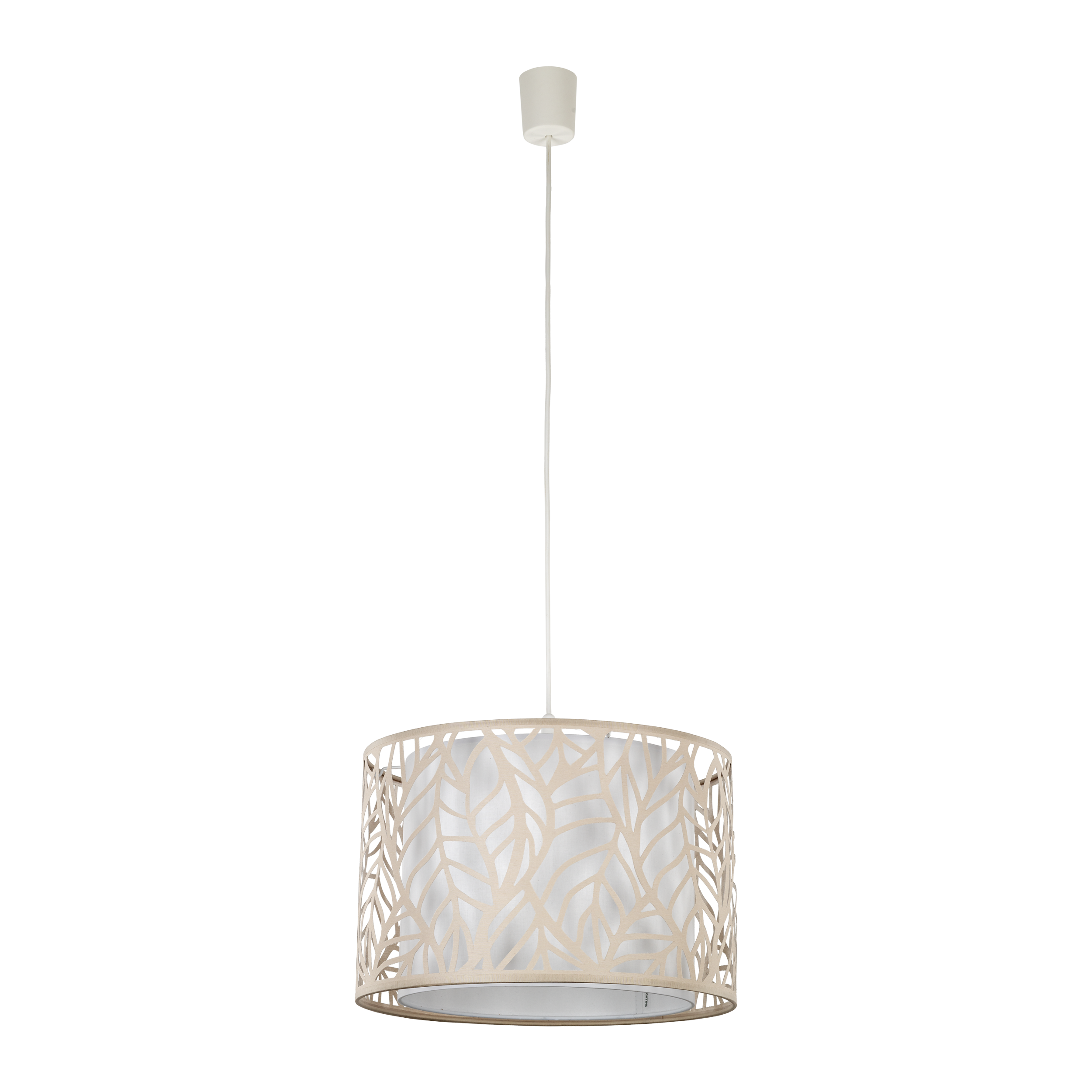 Lampa wisząca Mesa beżowa E27 Tk Lighting