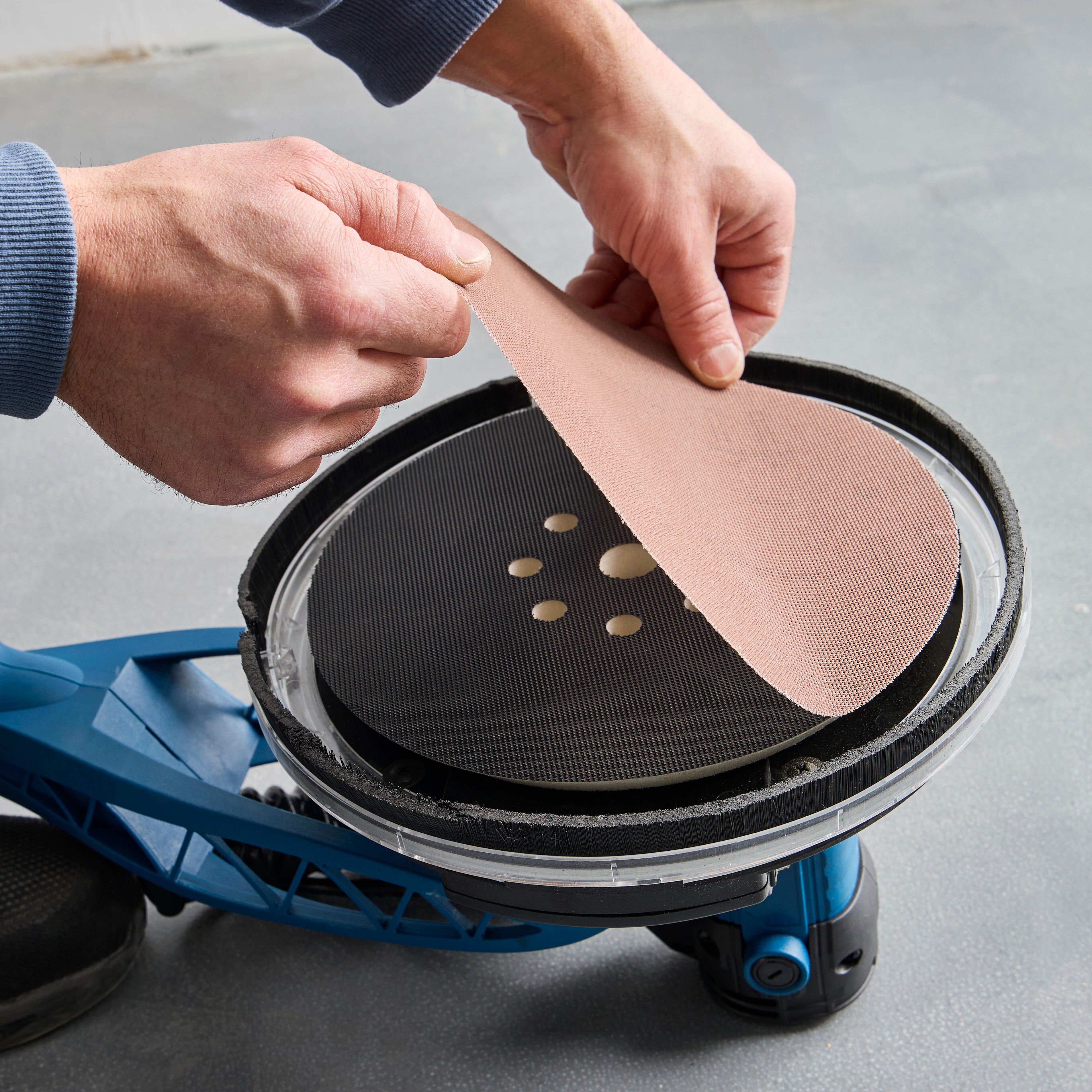 Przewodowa szlifierka do Gipsu 710 W + Papier ścierny 225 mm Dexter - 4