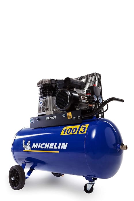 COMPRESOR MICHELIN 100 LITROS 3 HP