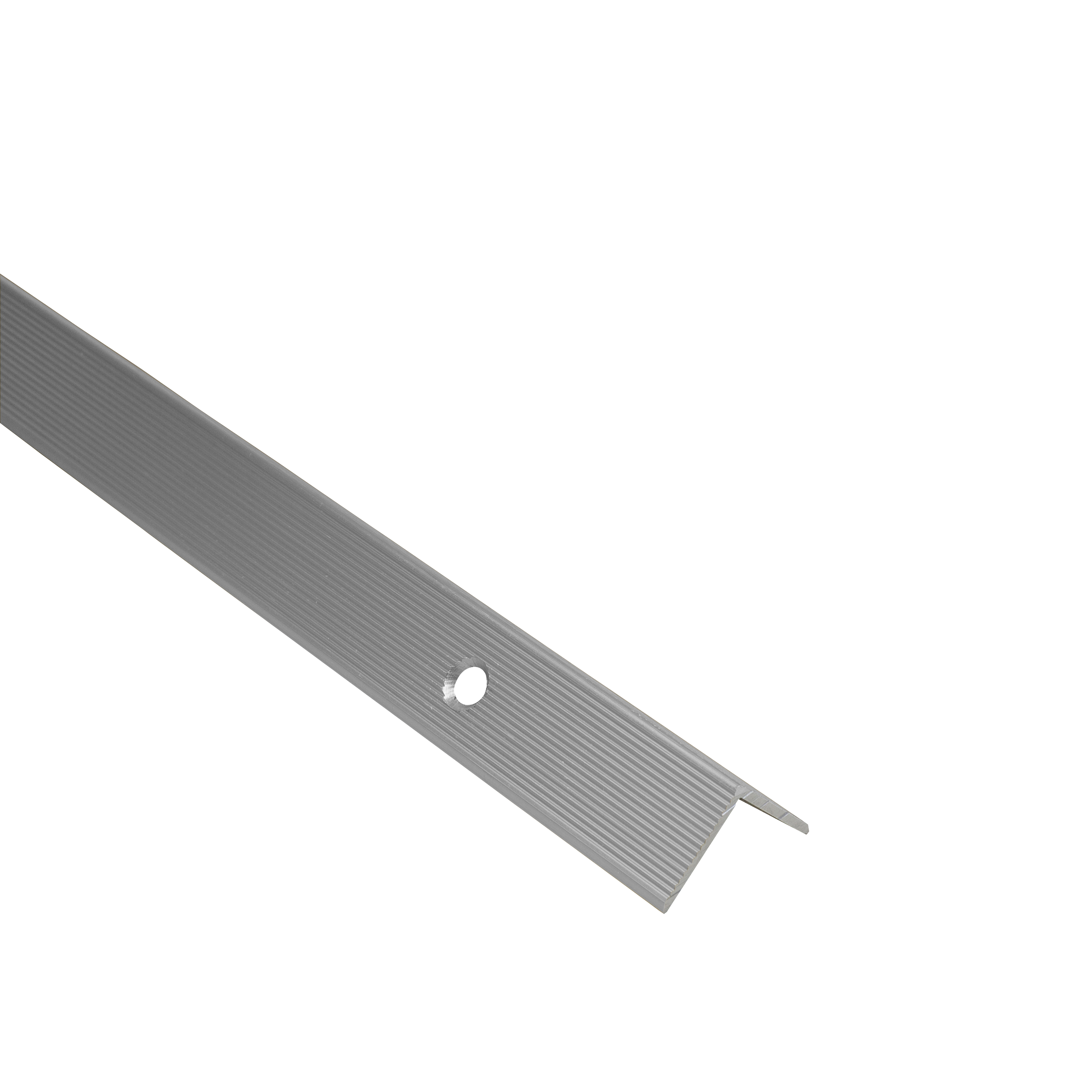 Perfil forma de ángulo no recto de aluminio plata, Alt. 19 x An.20 x L.2000 mm - 2