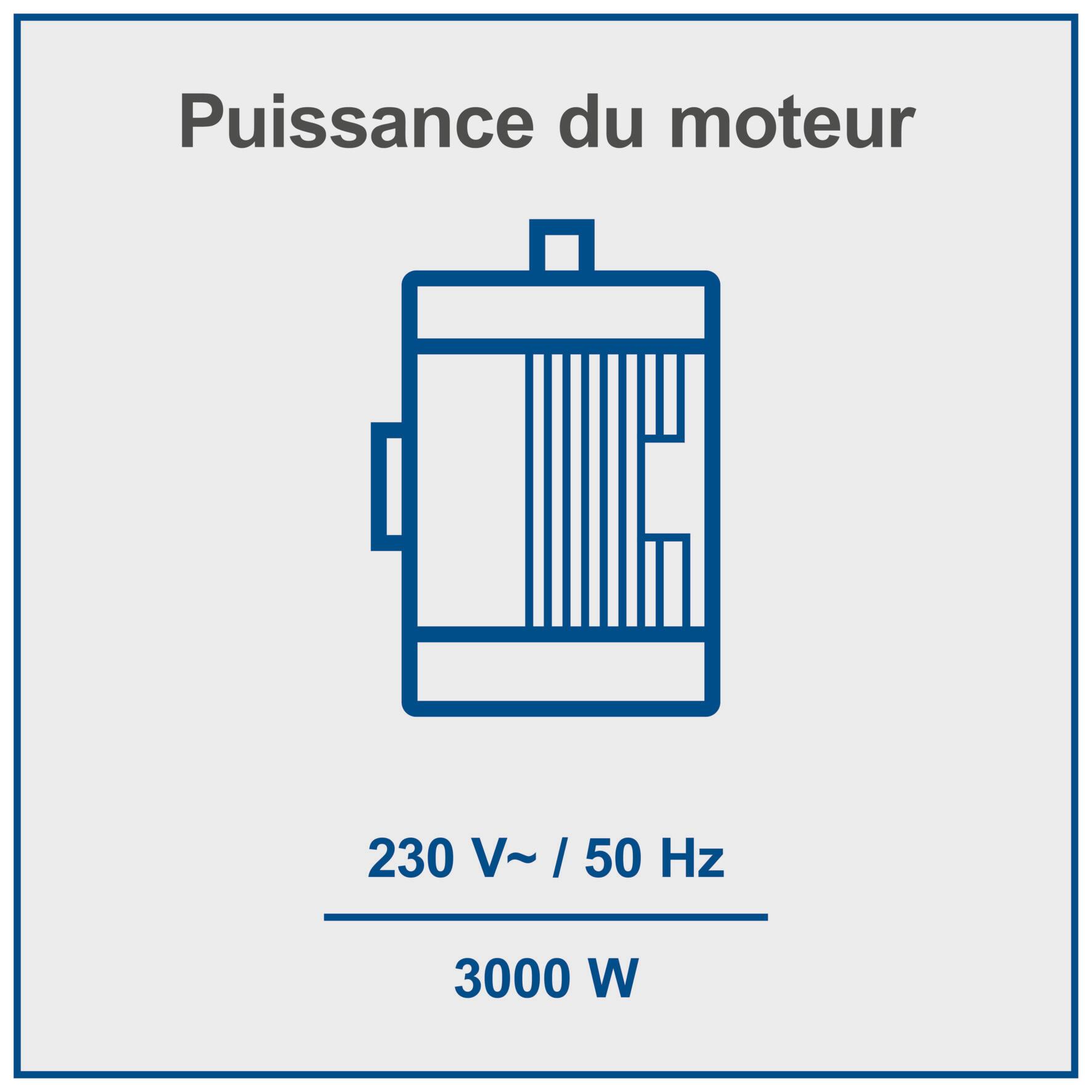 Fendeur de bûches électrique SCHEPPACH Hl810, 3000 W - 9