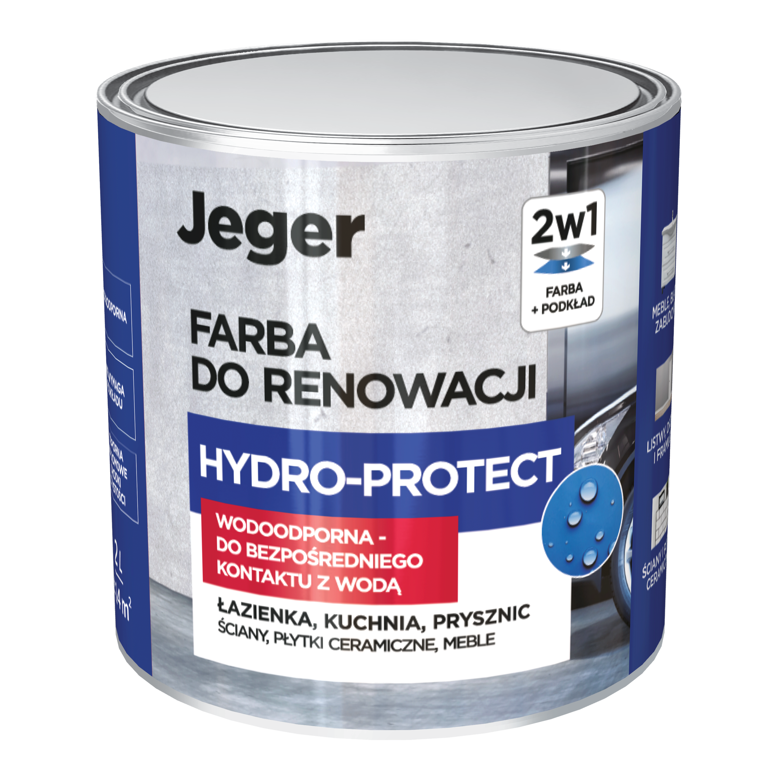 Farba do renowacji Hyro-Pro 2 l Baza A Jeger