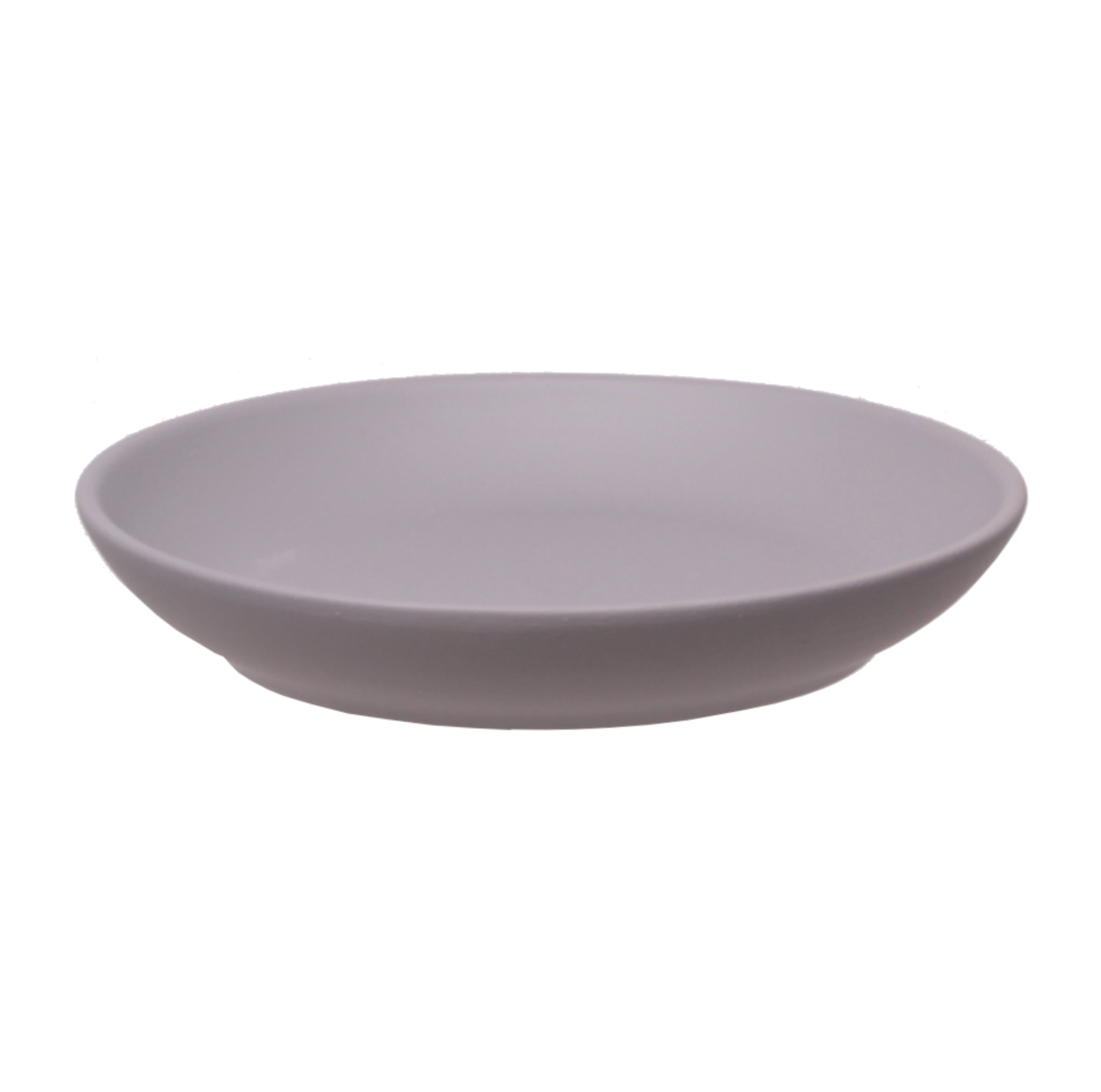 Podstawka ceramiczna Baryłka śr.13cm szara eko