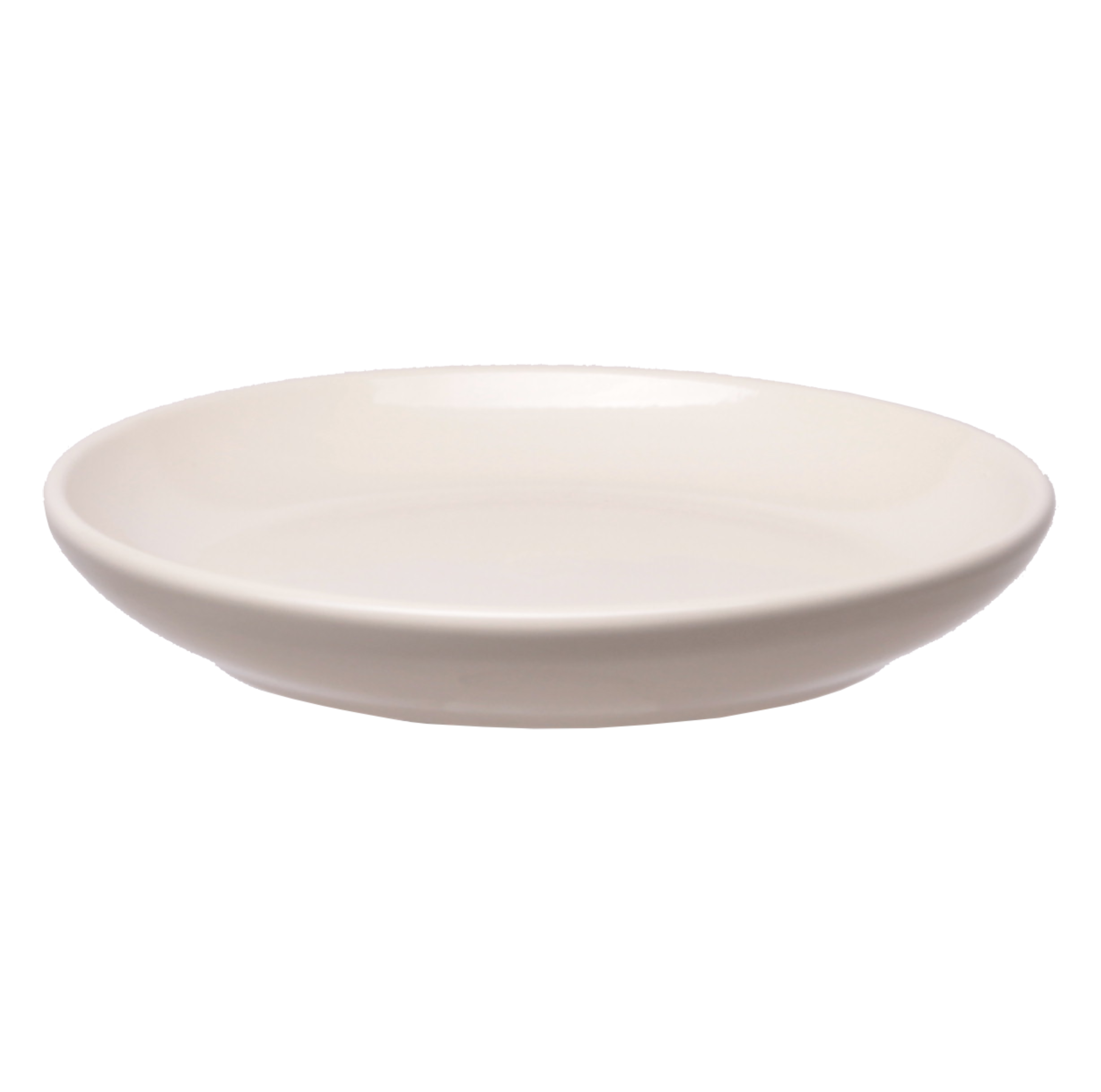Podstawka ceramiczna Baryłka śr.13cm ecru eko