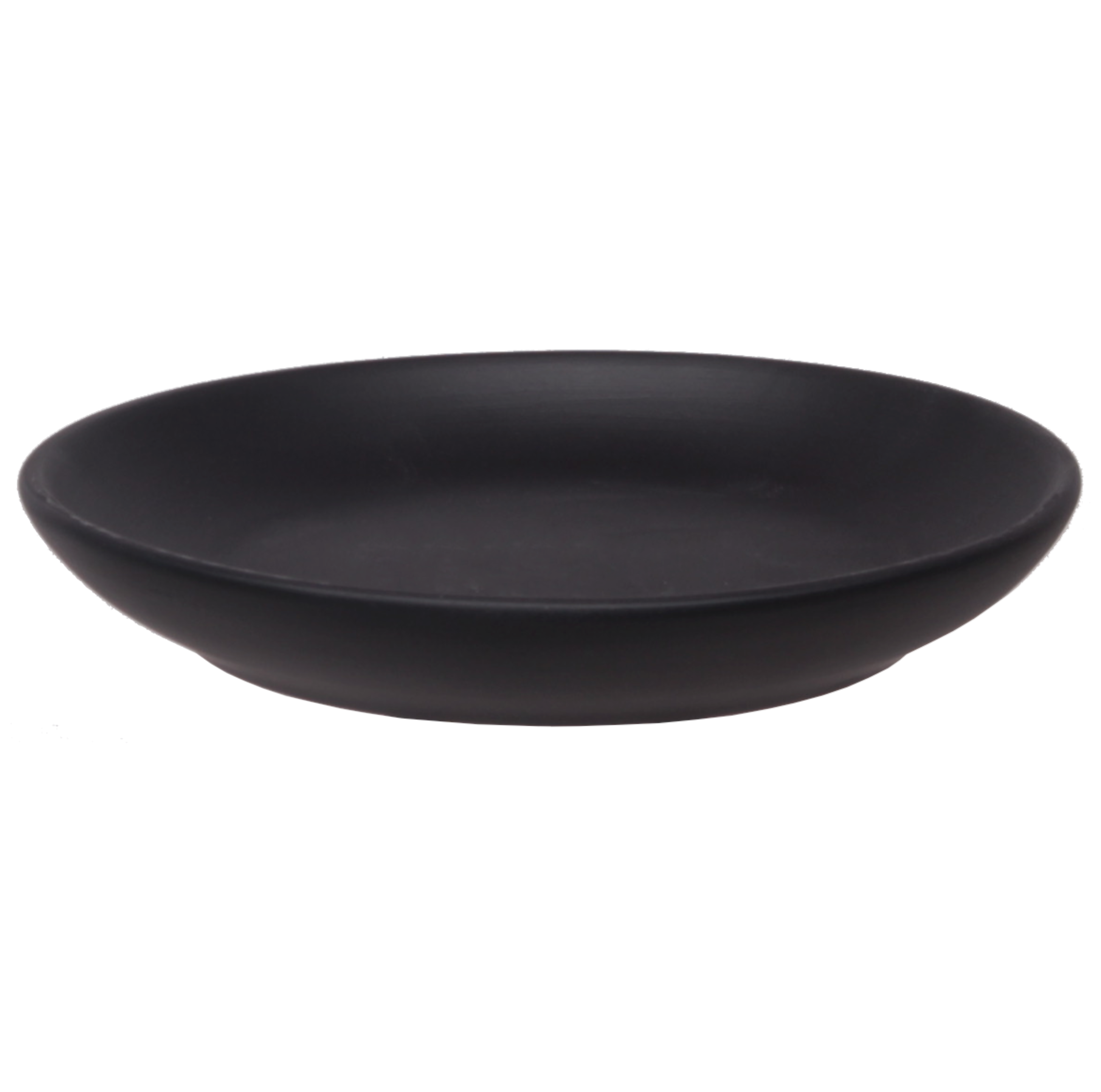 Podstawka ceramiczna Baryłka śr.17cm czarna eko