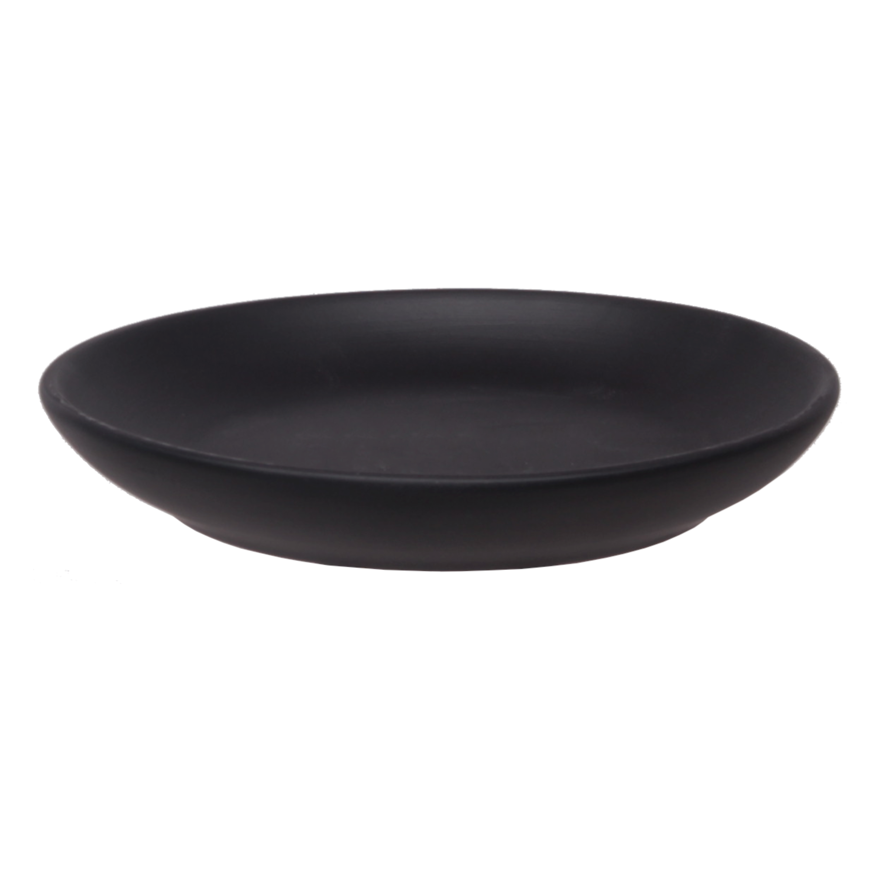 Podstawka ceramiczna Baryłka śr.14cm czarna eko