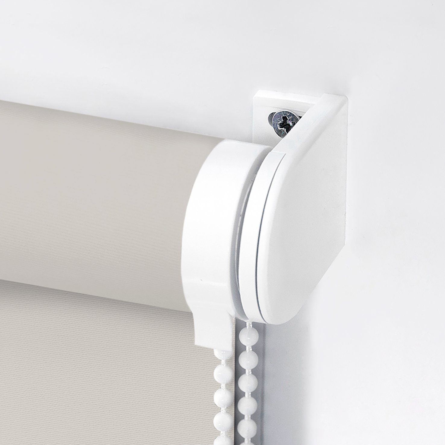 Estor enrollable opaco  con cadena Mambo poliéster liso beige  INSPIRE de 120x190cm - 4