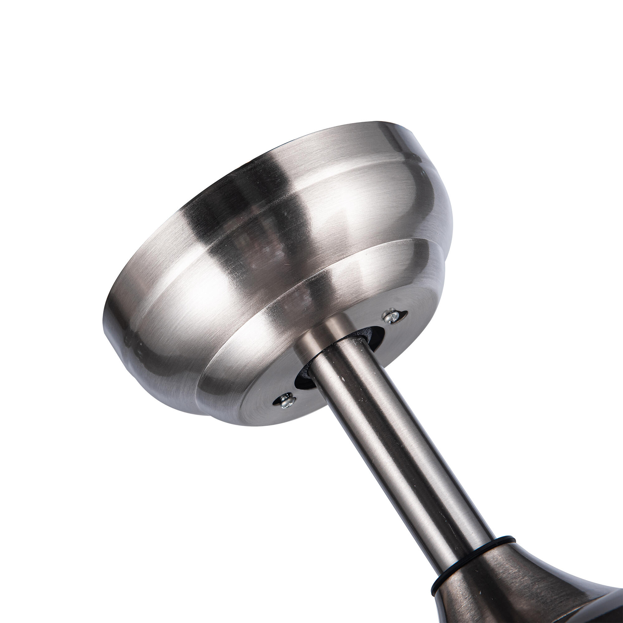 Ventilador de techo con luz motor DC Ragnar níquel 132 cm - 7