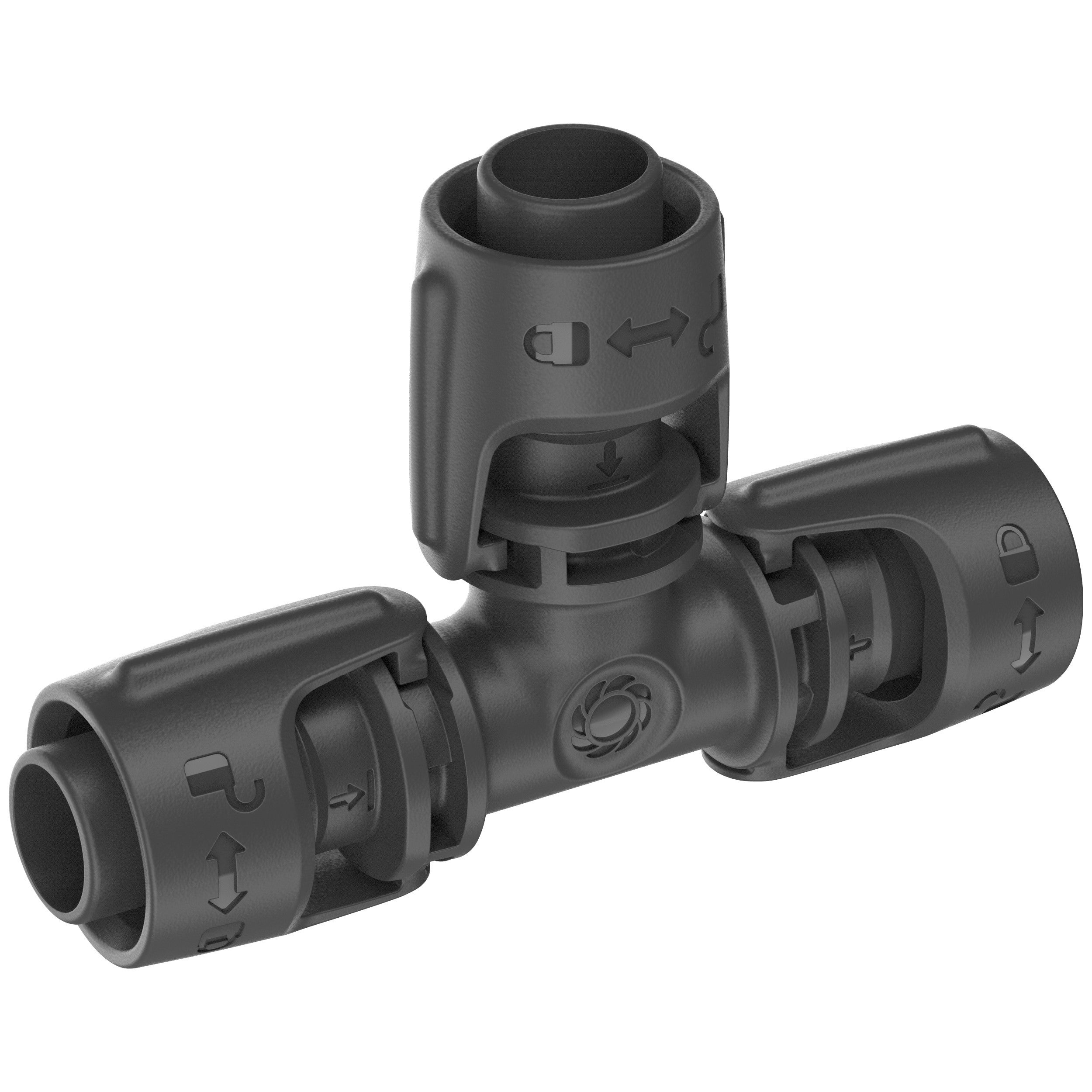 T para riego por goteo gardena de 13 mm 5 unidades