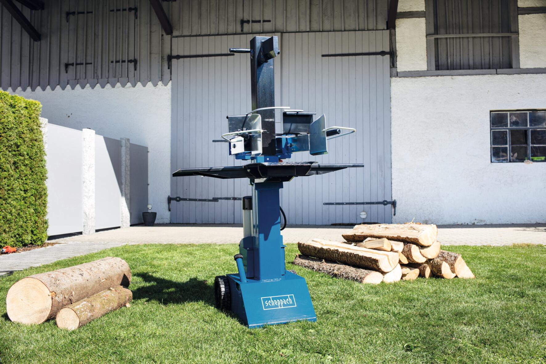 Fendeur de bûches électrique SCHEPPACH Hl810, 3000 W - 2