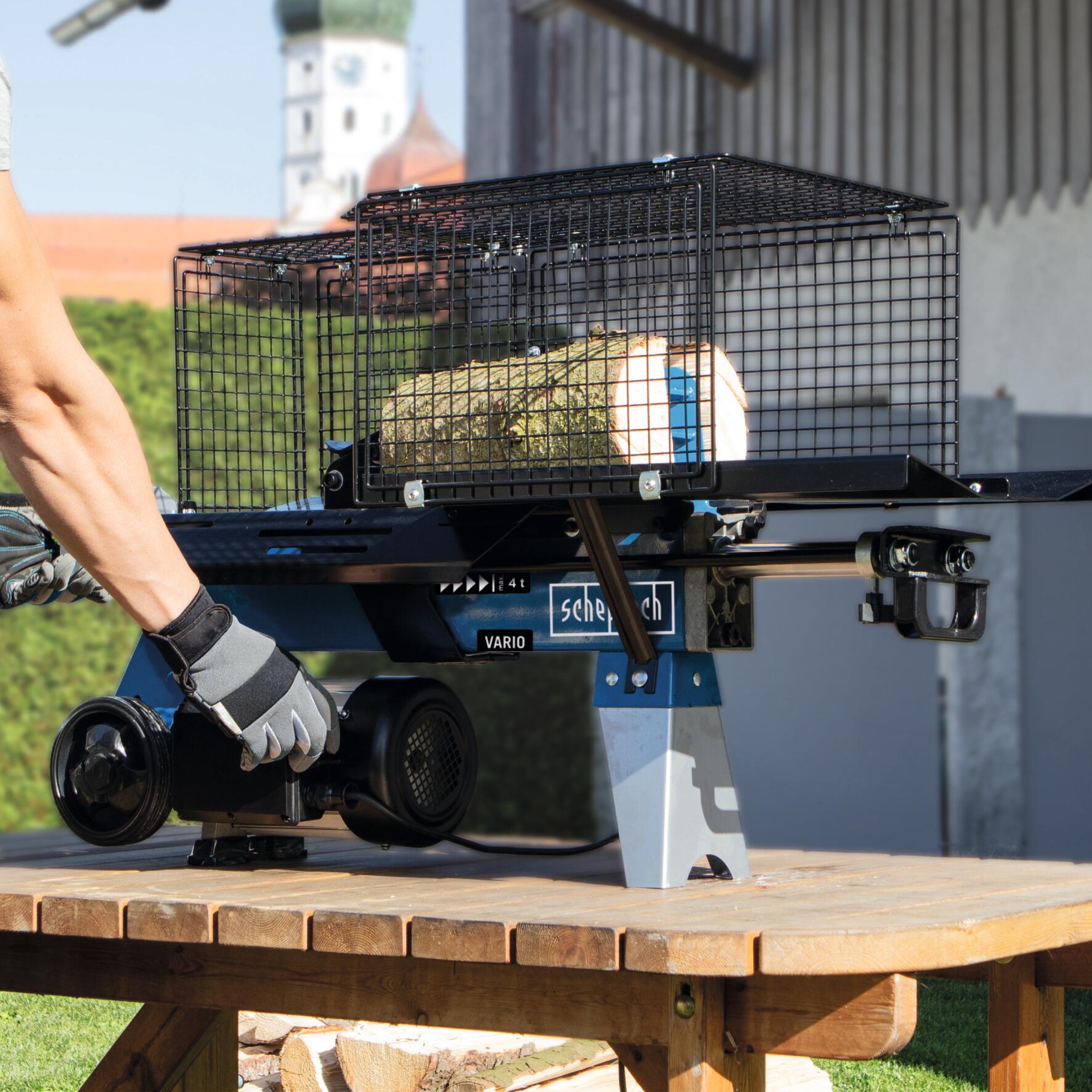 Fendeur de bûches électrique SCHEPPACH Hl460, 1500 W - 2